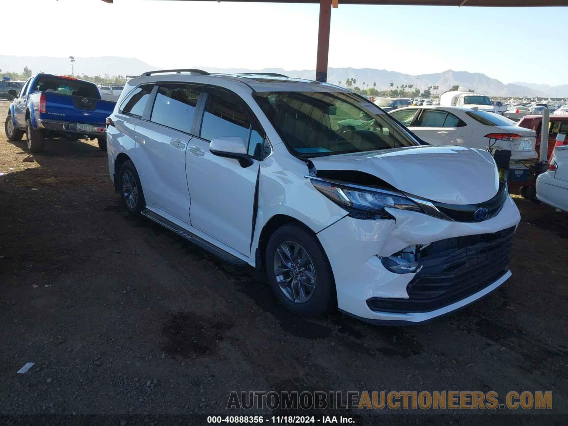 5TDBSKFC4PS100903 TOYOTA SIENNA 2023