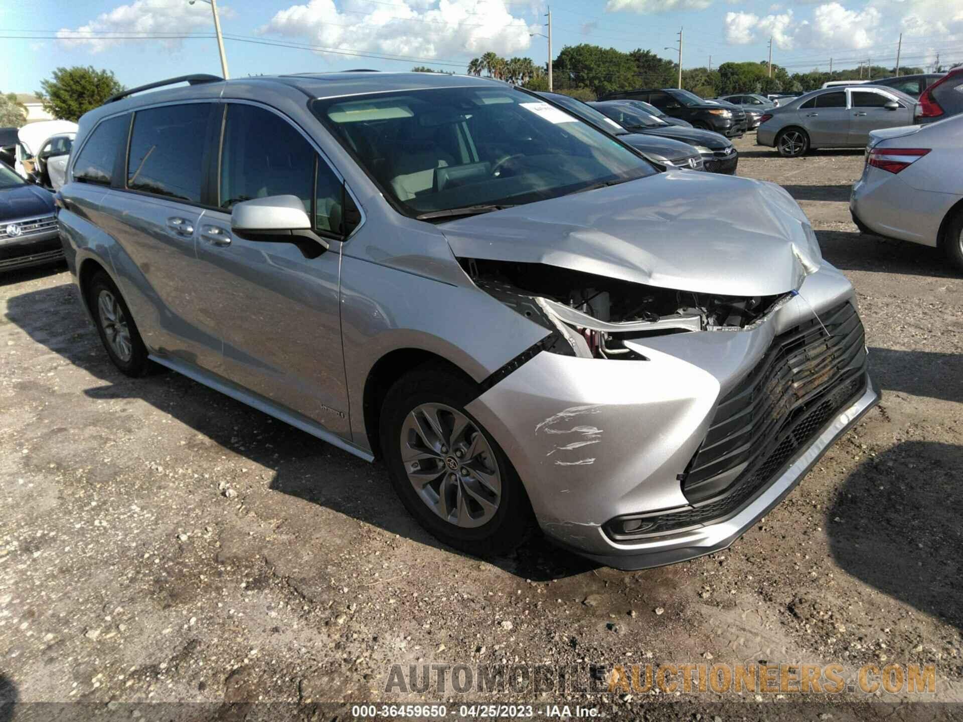 5TDBSKFC5MS010042 TOYOTA SIENNA 2021