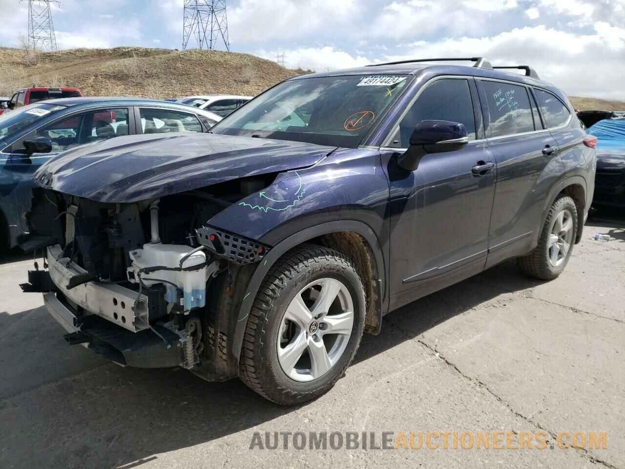 5TDBZRBH0NS579694 TOYOTA HIGHLANDER 2022