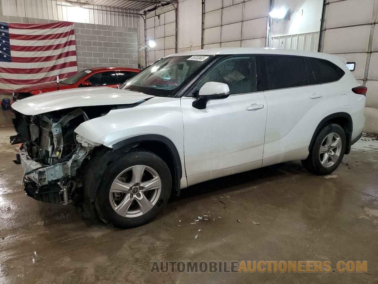 5TDBZRBH0NS590520 TOYOTA HIGHLANDER 2022