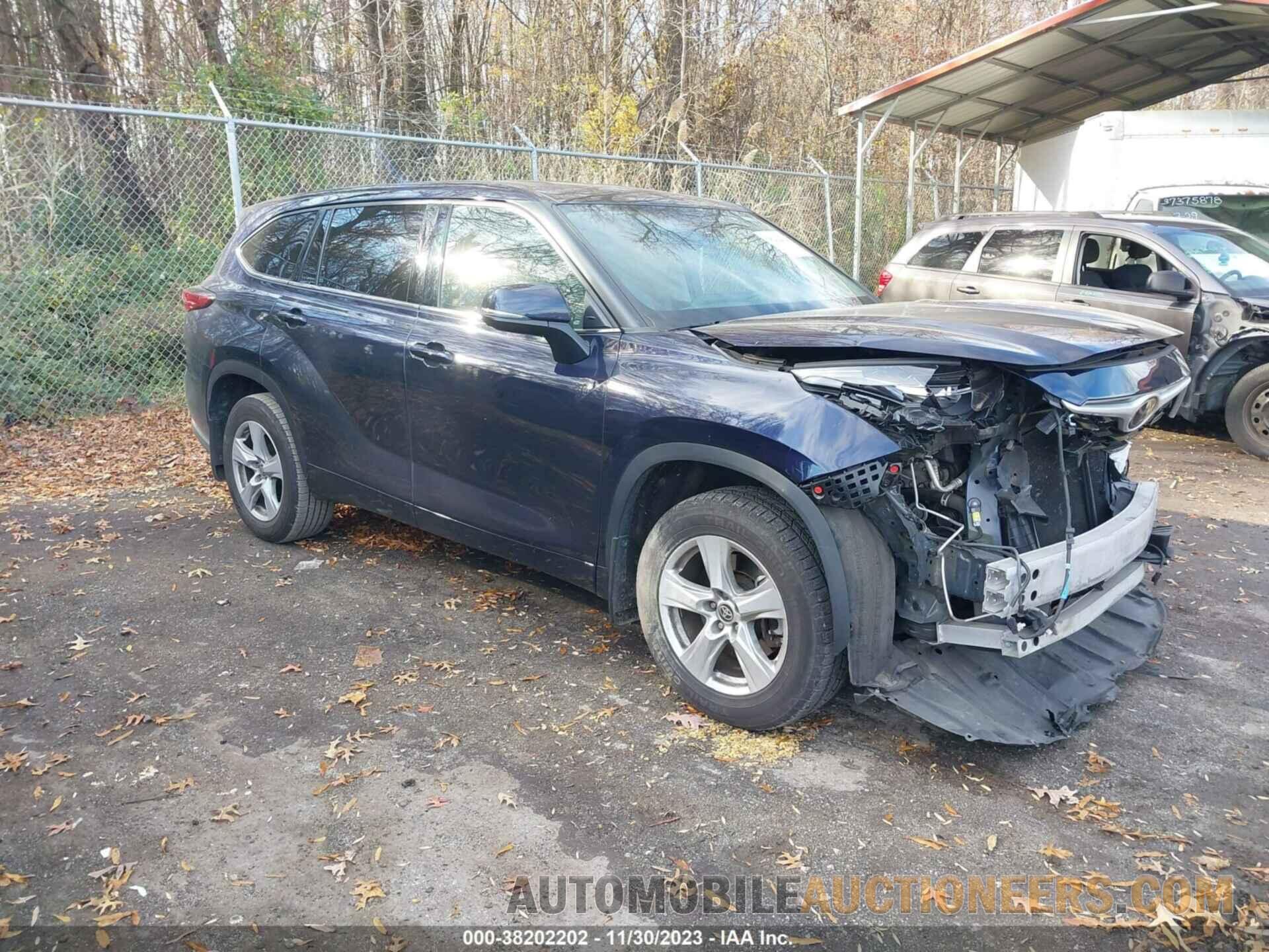 5TDBZRBH1LS054186 TOYOTA HIGHLANDER 2020