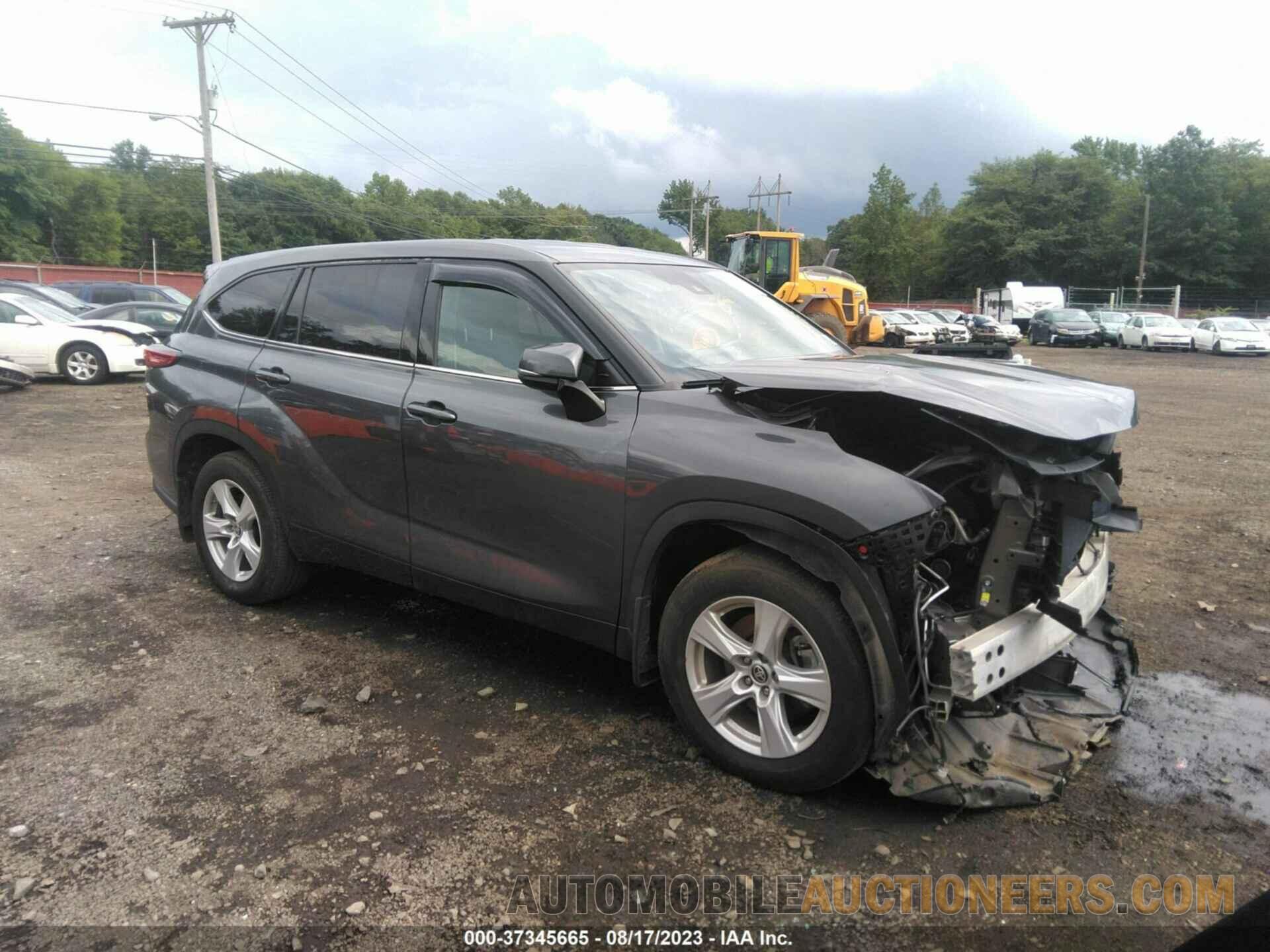 5TDBZRBH1MS070437 TOYOTA HIGHLANDER 2021