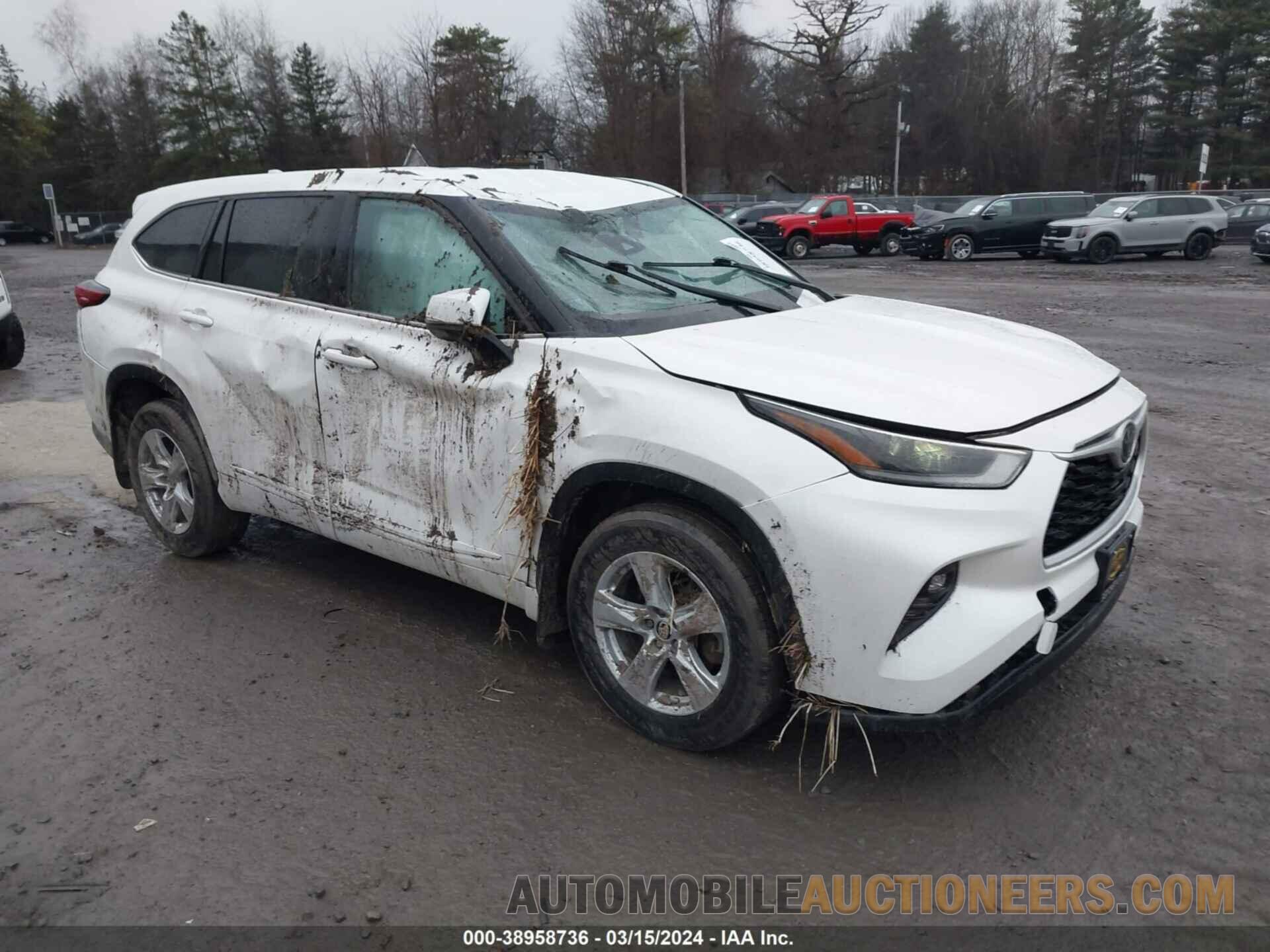 5TDBZRBH1MS077727 TOYOTA HIGHLANDER 2021