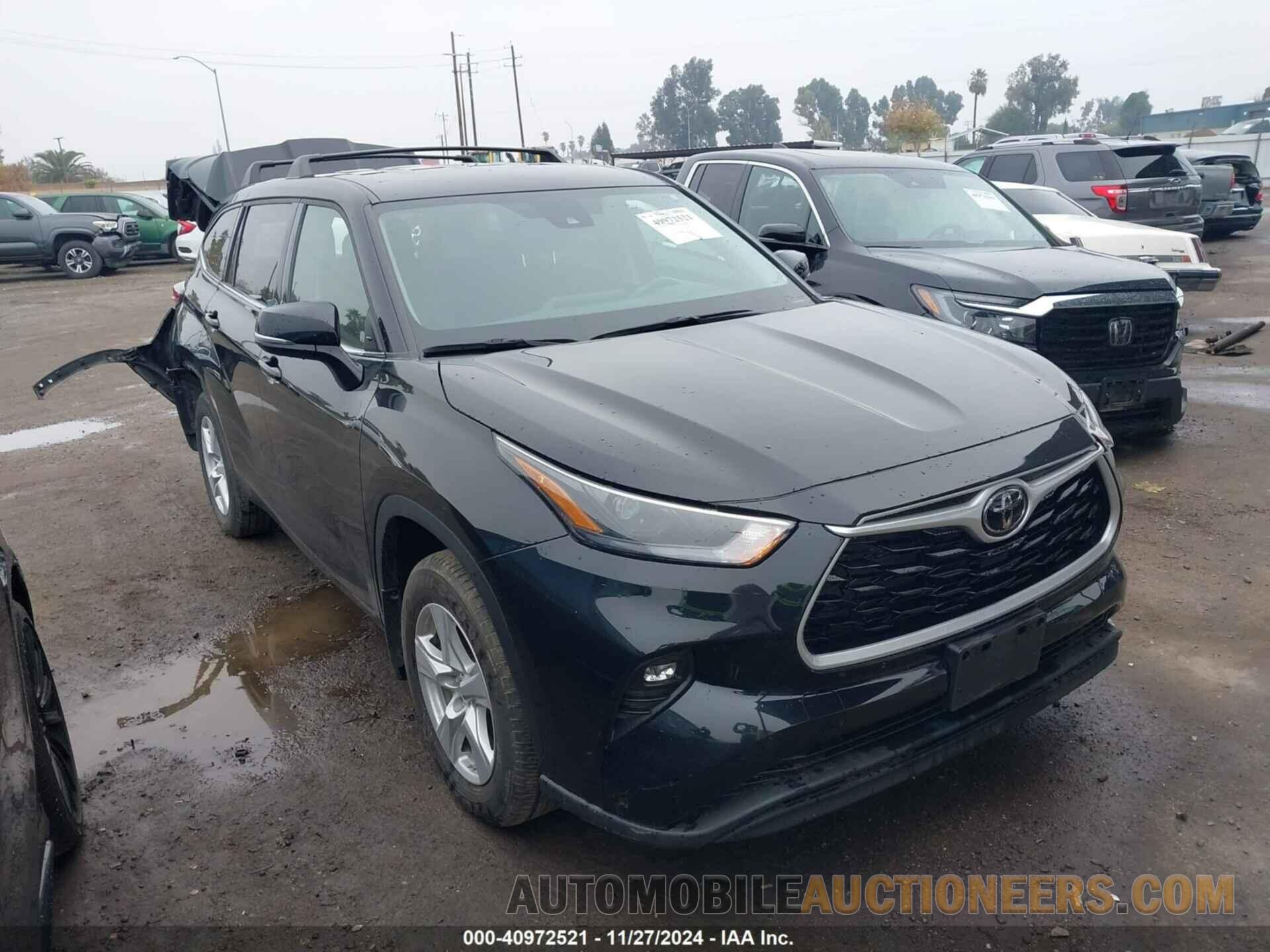 5TDBZRBH1NS249868 TOYOTA HIGHLANDER 2022