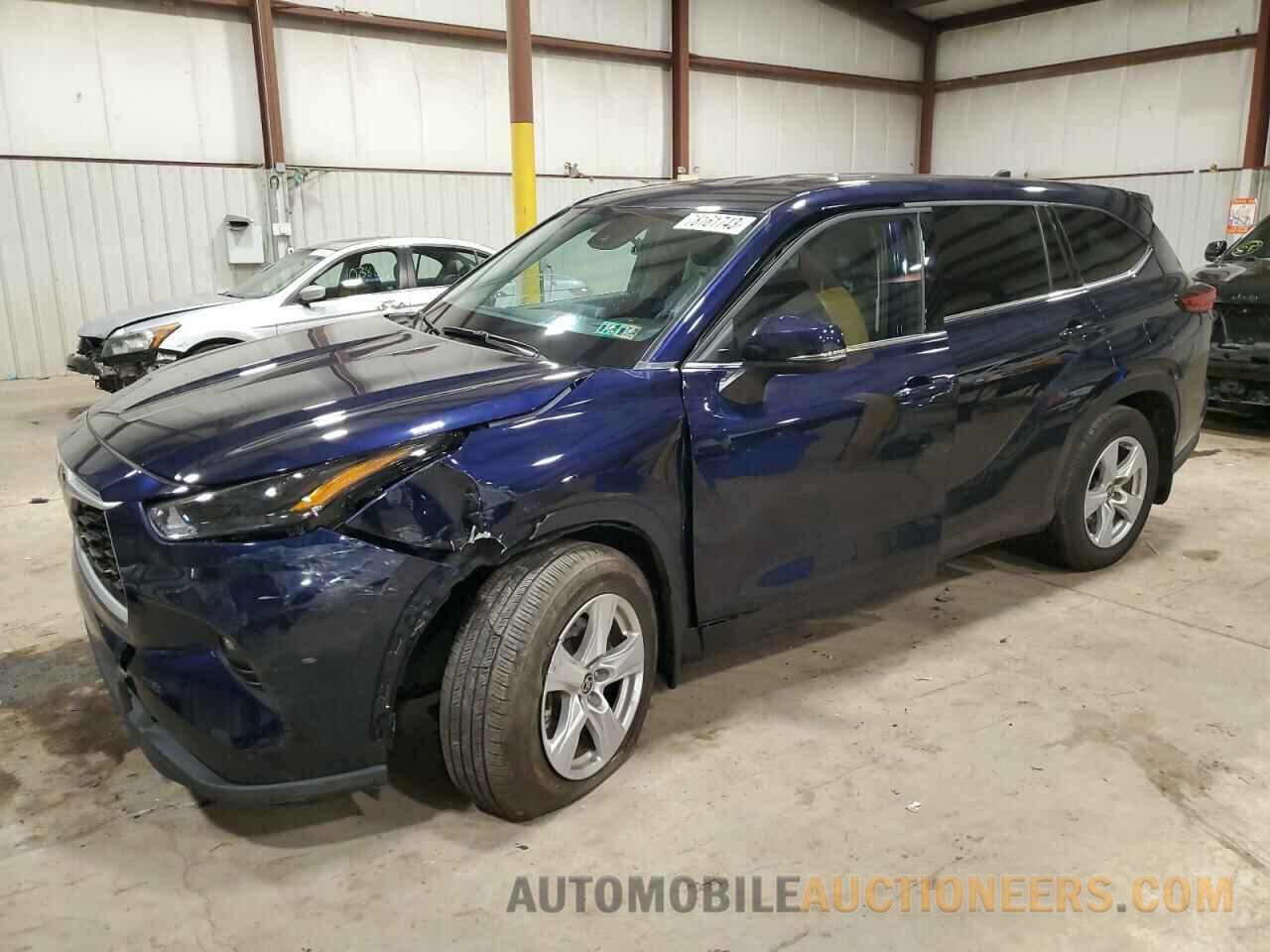 5TDBZRBH1NS585147 TOYOTA HIGHLANDER 2022