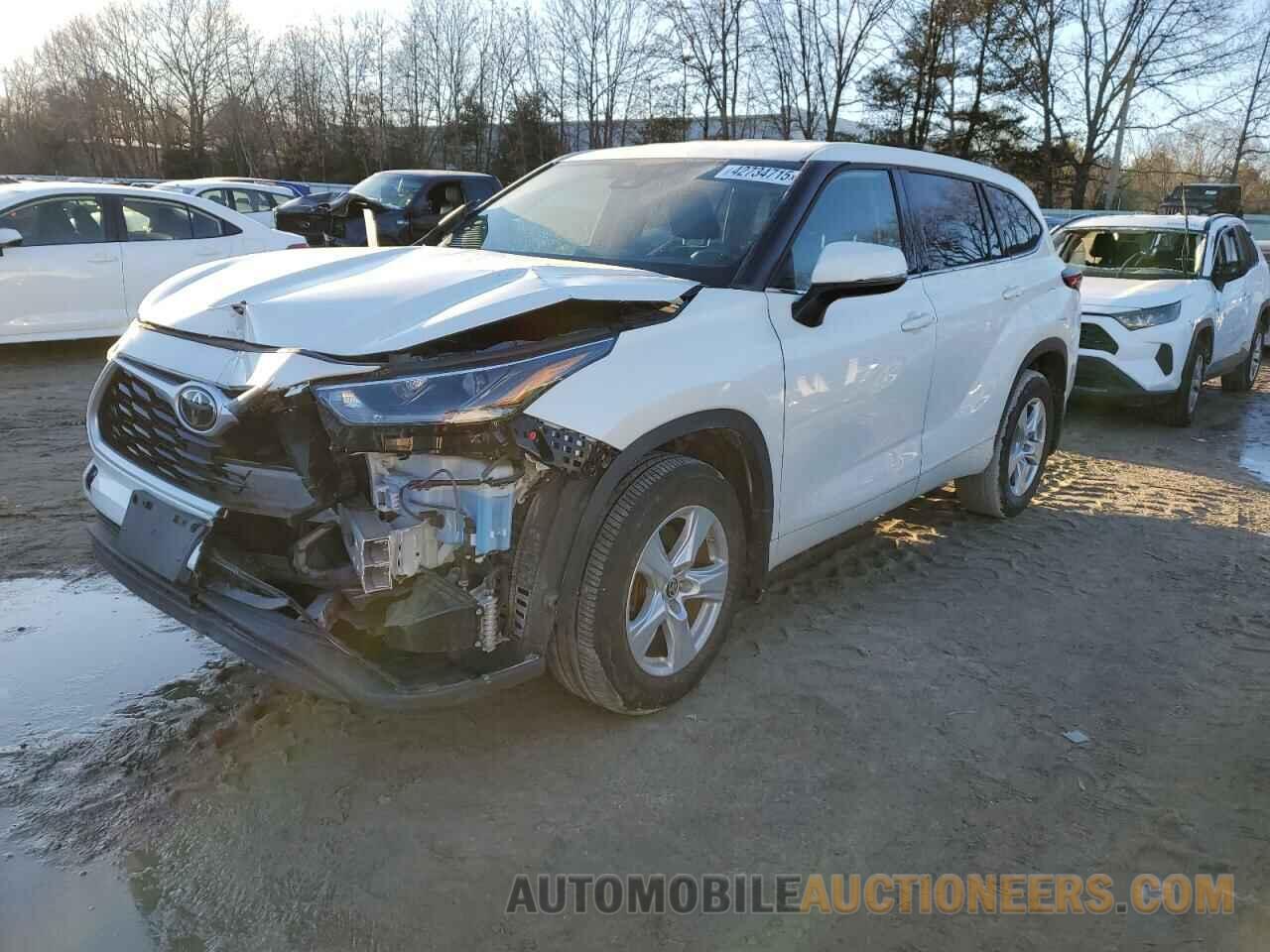 5TDBZRBH2MS528745 TOYOTA HIGHLANDER 2021