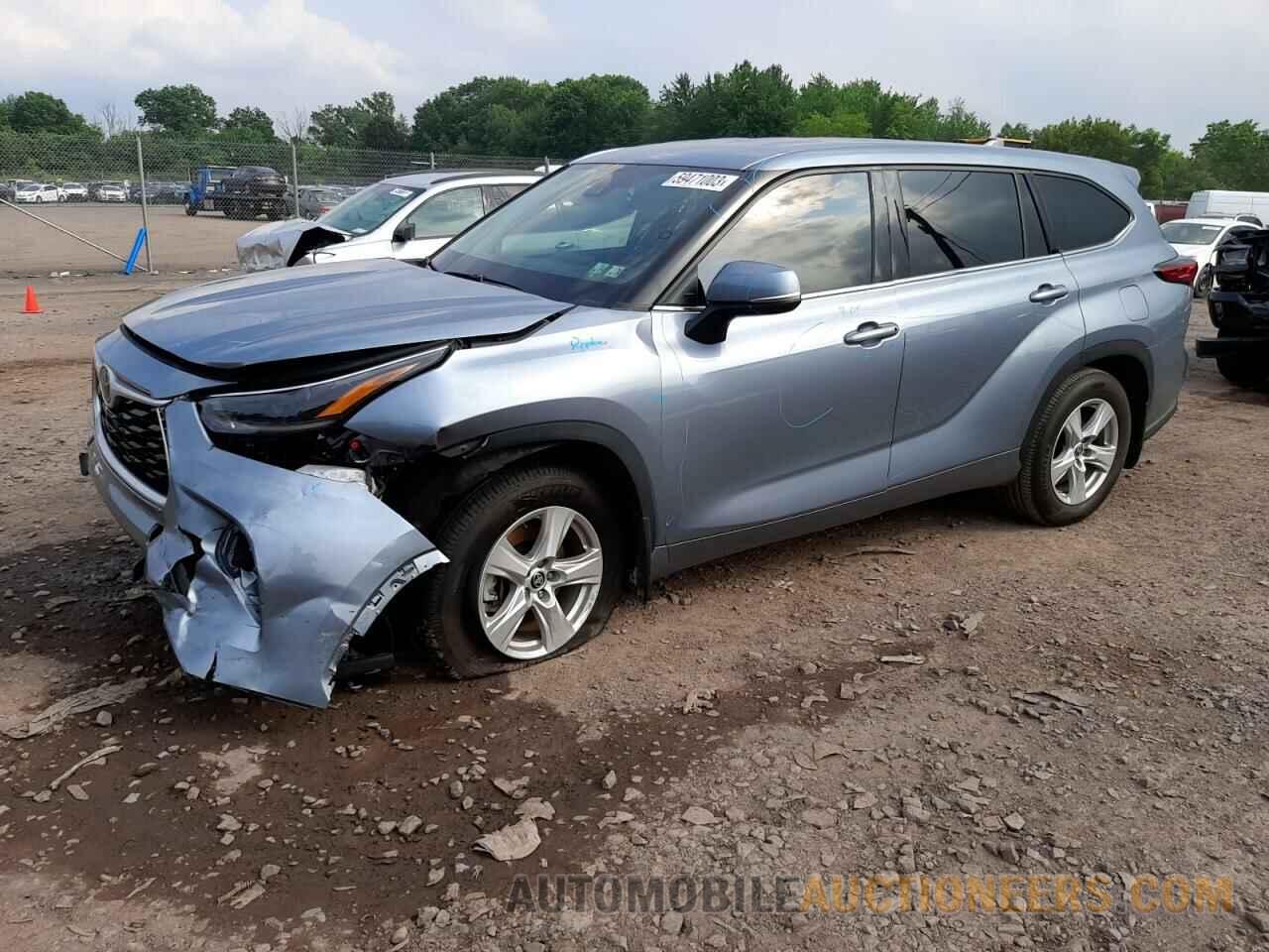 5TDBZRBH3MS065904 TOYOTA HIGHLANDER 2021