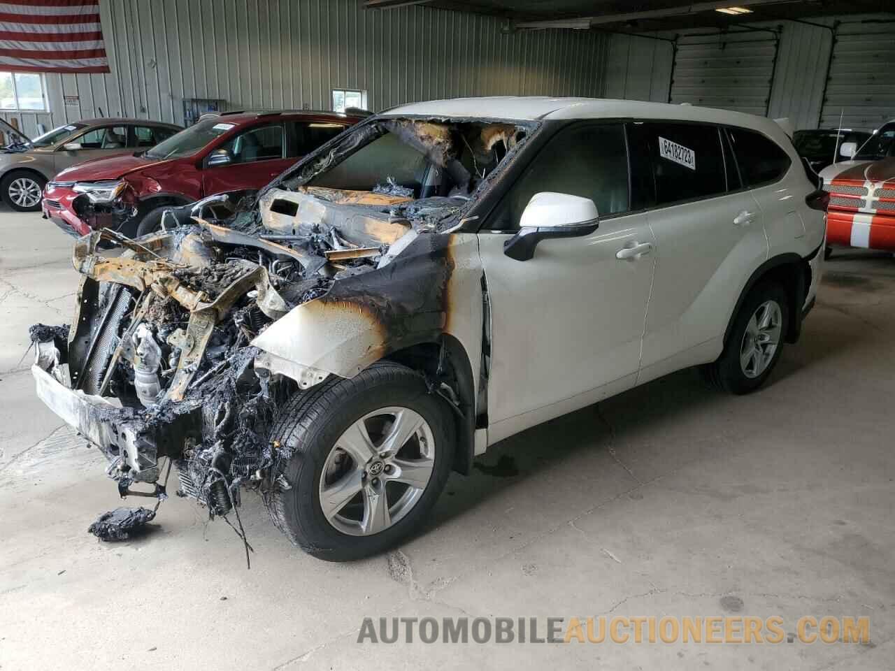 5TDBZRBH3MS132100 TOYOTA HIGHLANDER 2021