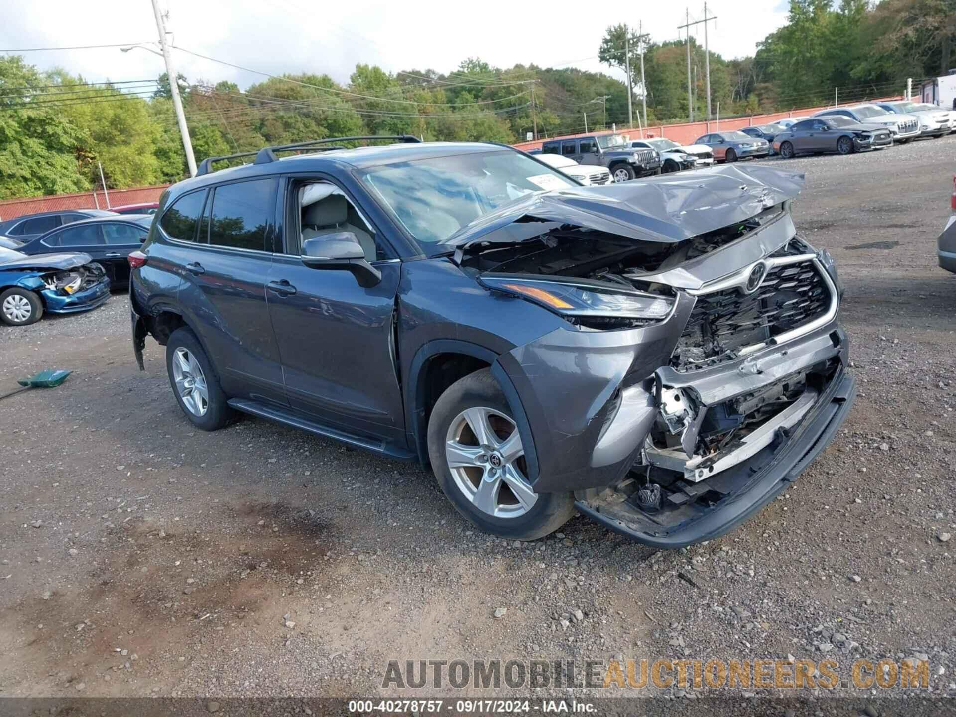 5TDBZRBH3MS549751 TOYOTA HIGHLANDER 2021