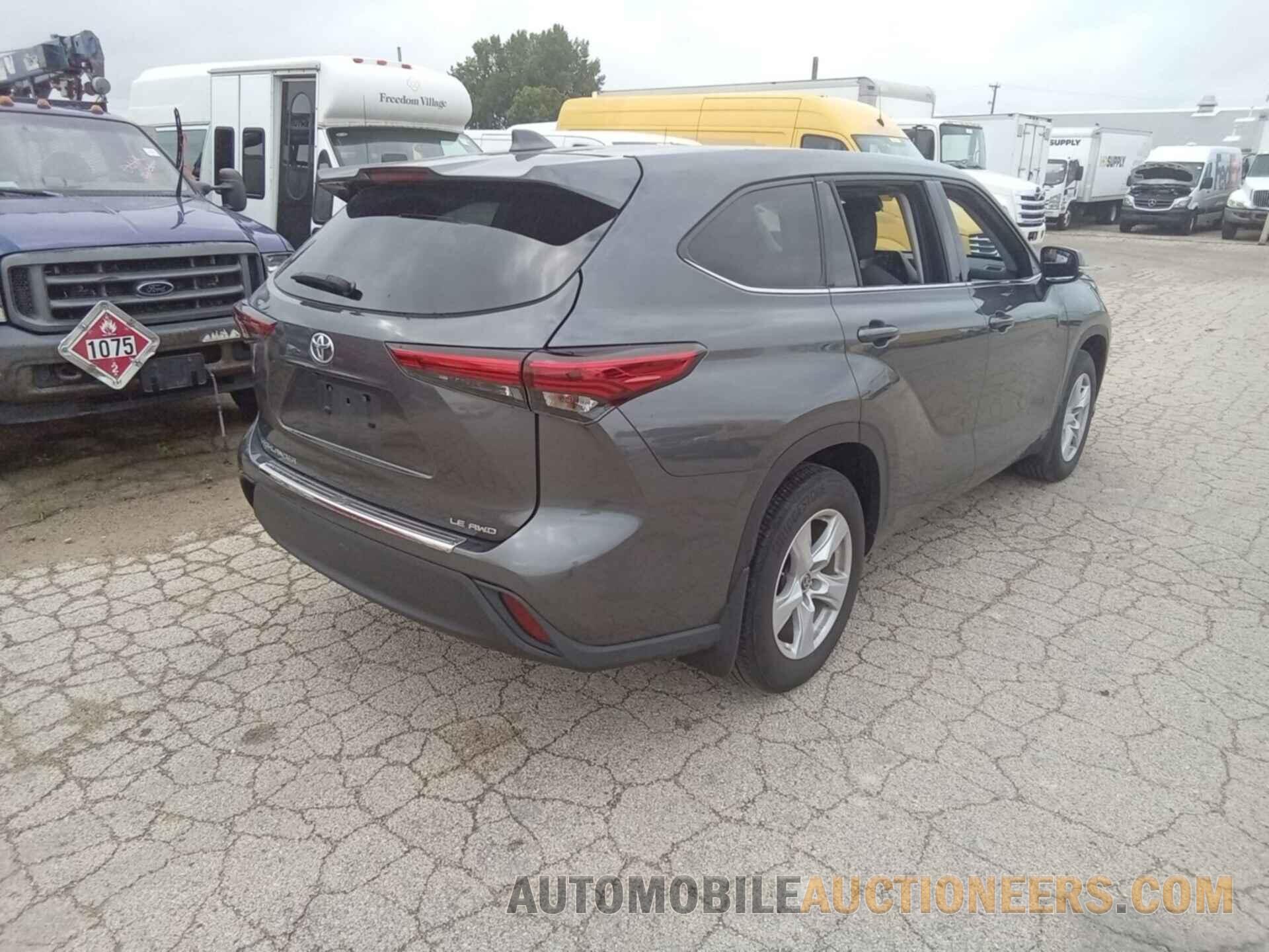 5TDBZRBH4LS010215 TOYOTA HIGHLANDER 2020