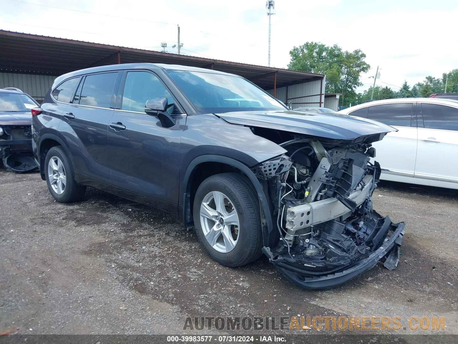 5TDBZRBH4NS209137 TOYOTA HIGHLANDER 2022