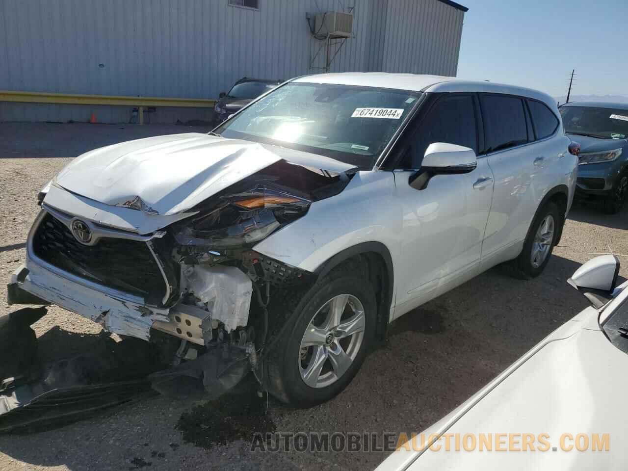 5TDBZRBH4NS591217 TOYOTA HIGHLANDER 2022