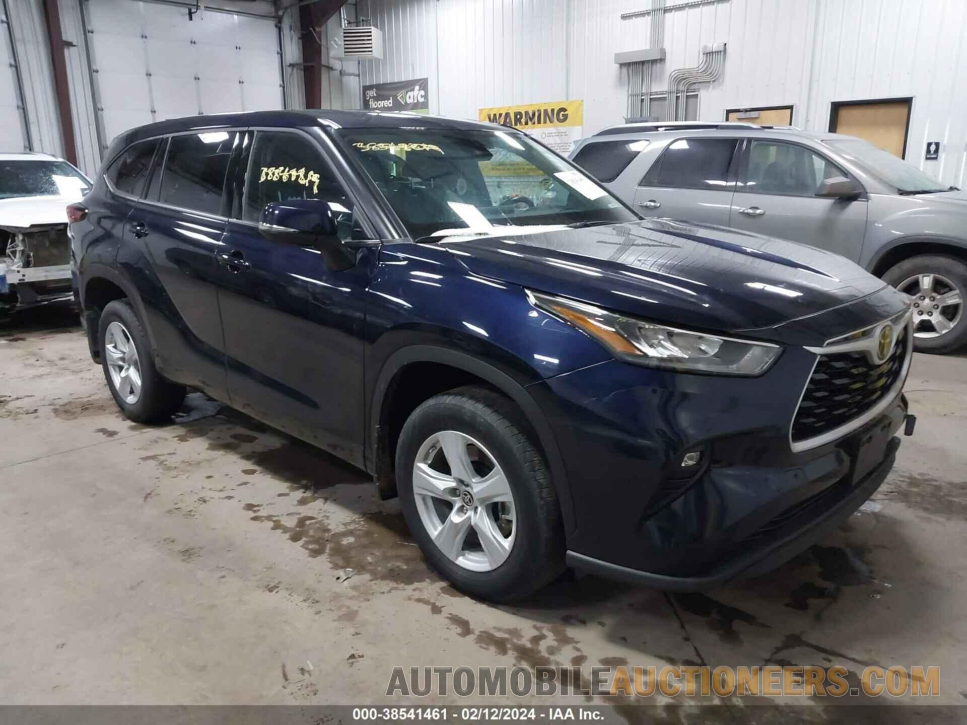 5TDBZRBH5LS037147 TOYOTA HIGHLANDER 2020