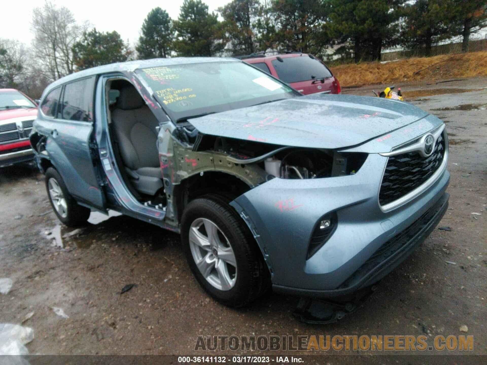 5TDBZRBH5MS148685 TOYOTA HIGHLANDER 2021