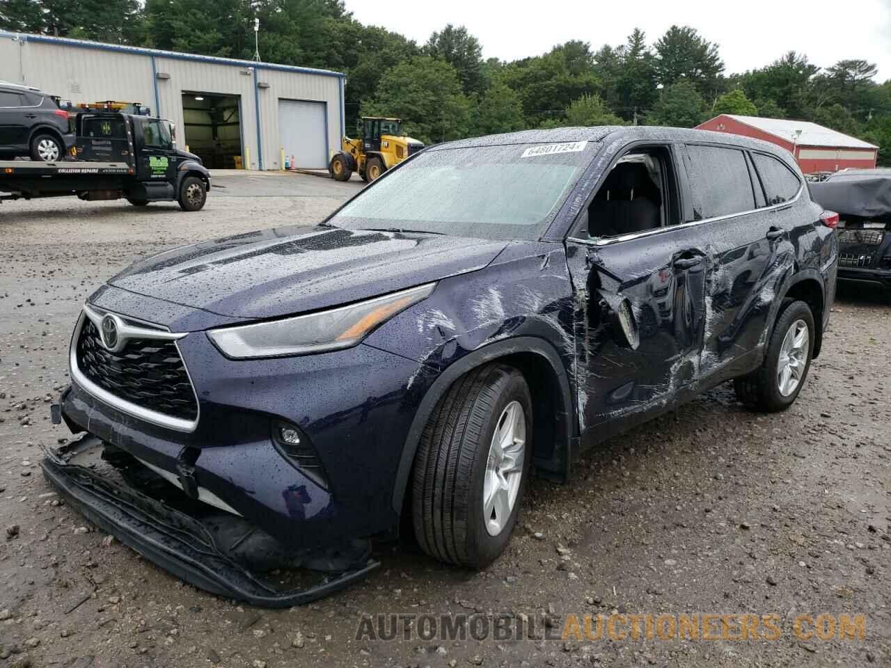 5TDBZRBH5MS158908 TOYOTA HIGHLANDER 2021