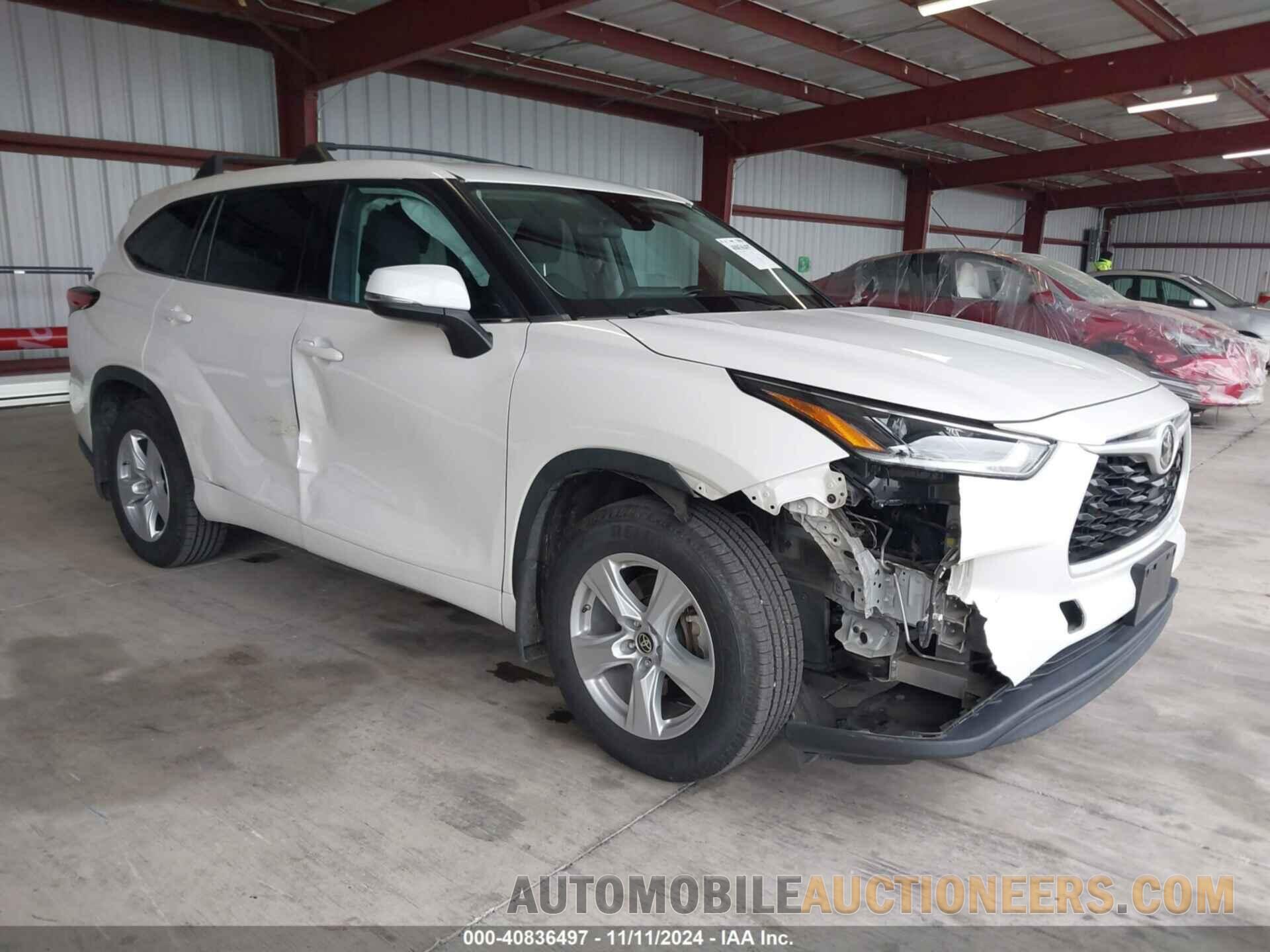 5TDBZRBH5MS537410 TOYOTA HIGHLANDER 2021