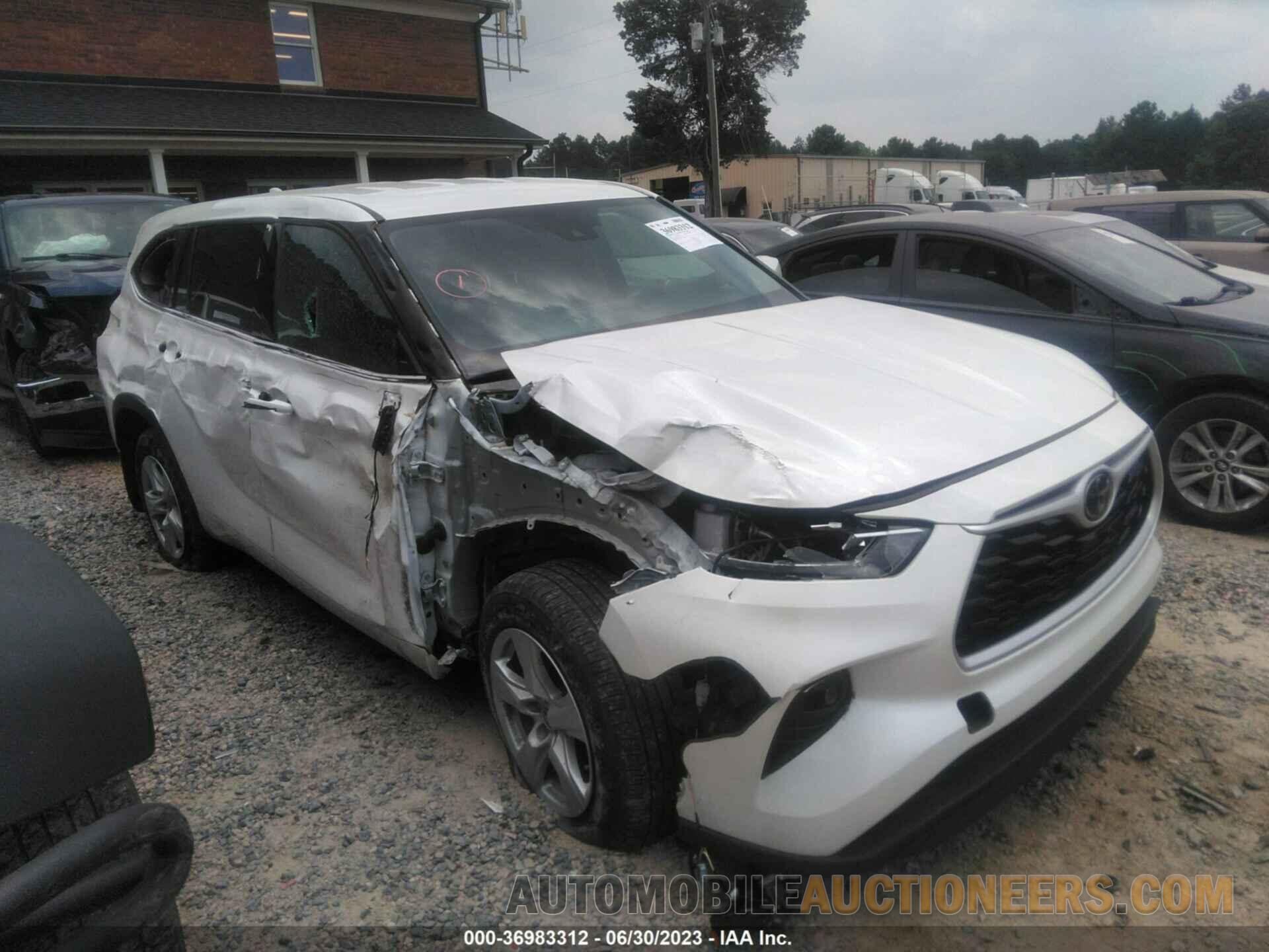 5TDBZRBH5MS541571 TOYOTA HIGHLANDER 2021