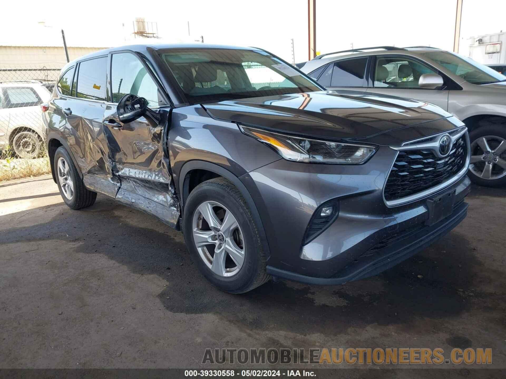 5TDBZRBH6MS071115 TOYOTA HIGHLANDER 2021