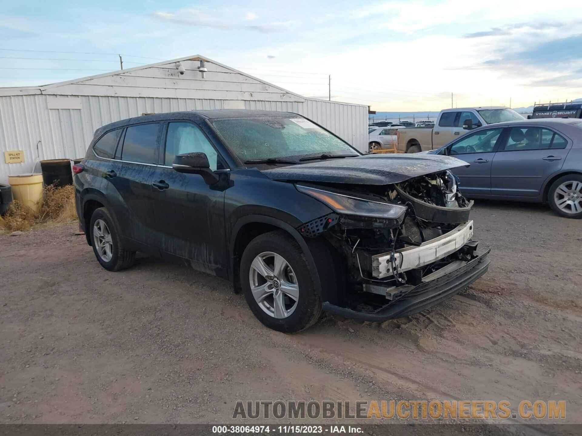 5TDBZRBH6MS118854 TOYOTA HIGHLANDER 2021