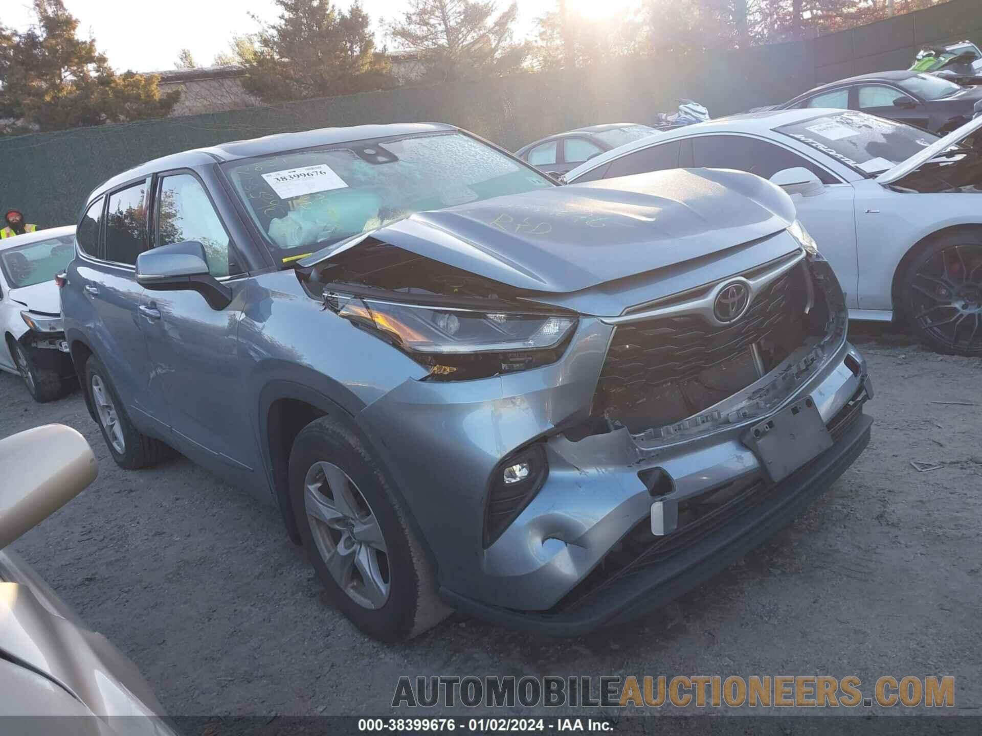 5TDBZRBH6MS131197 TOYOTA HIGHLANDER 2021