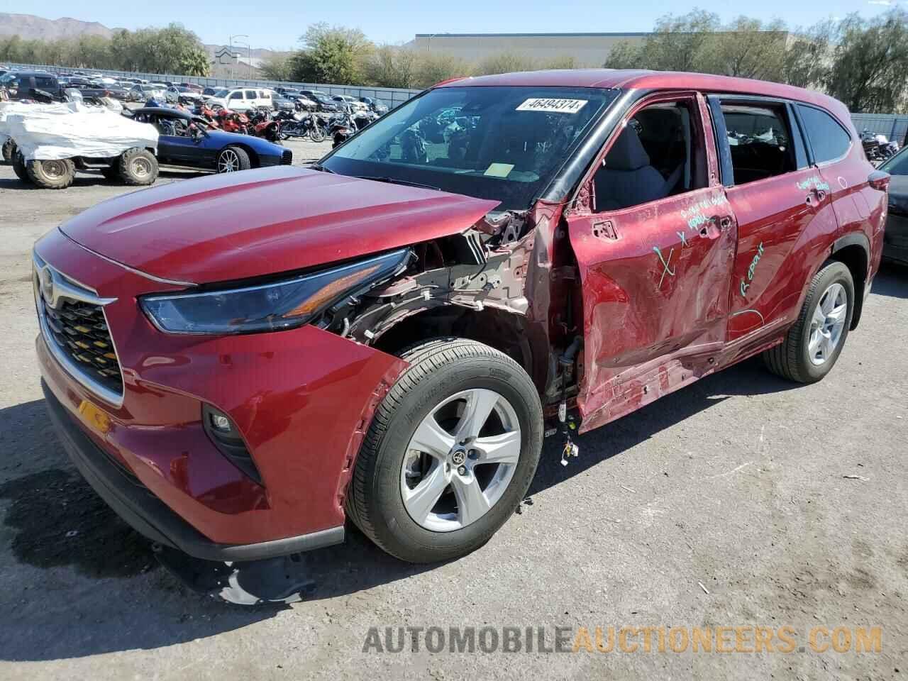 5TDBZRBH6MS532510 TOYOTA HIGHLANDER 2021