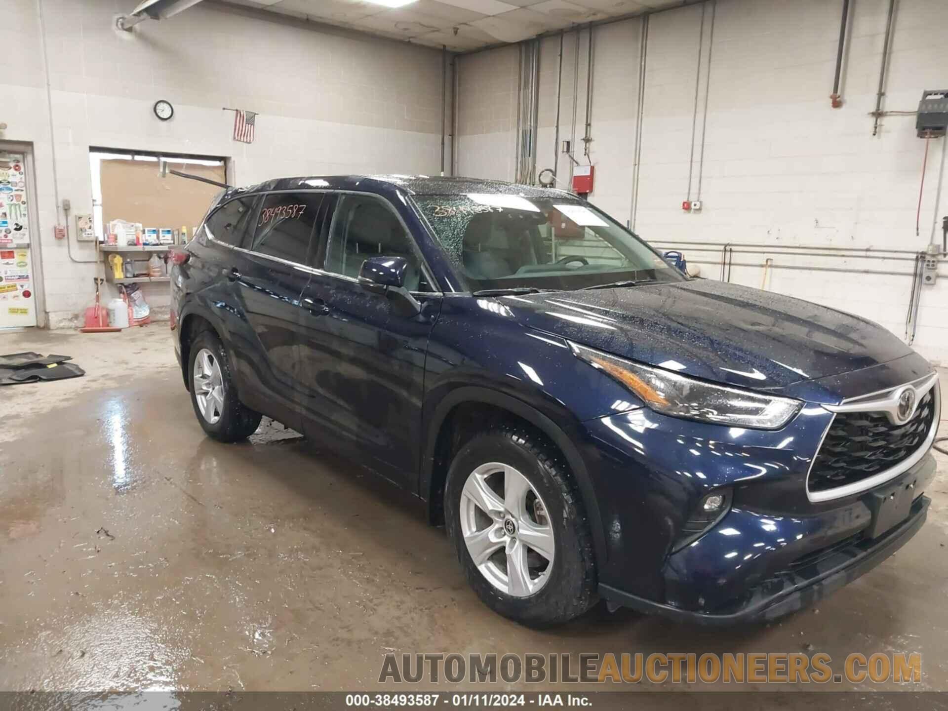 5TDBZRBH6NS243760 TOYOTA HIGHLANDER 2022