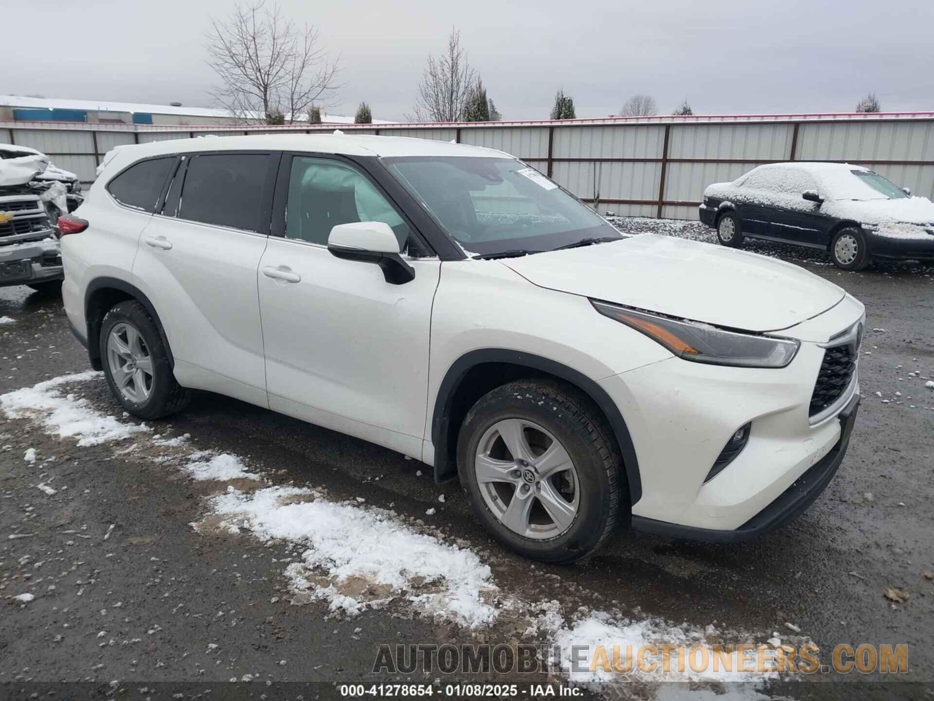 5TDBZRBH7MS075982 TOYOTA HIGHLANDER 2021