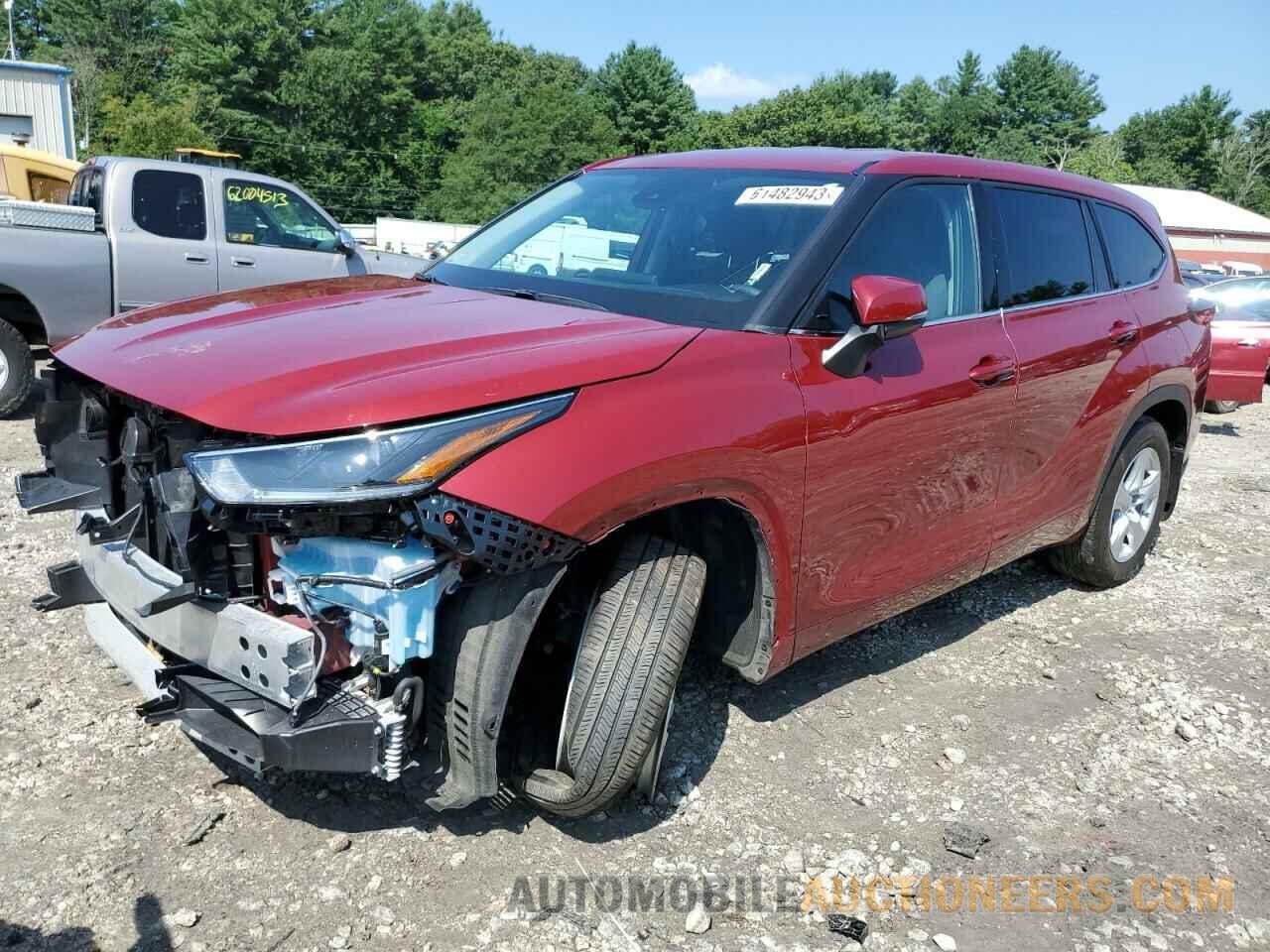 5TDBZRBH7MS100234 TOYOTA HIGHLANDER 2021