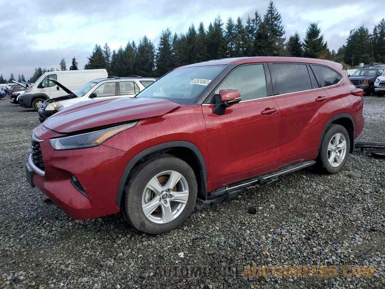 5TDBZRBH7NS573164 TOYOTA HIGHLANDER 2022