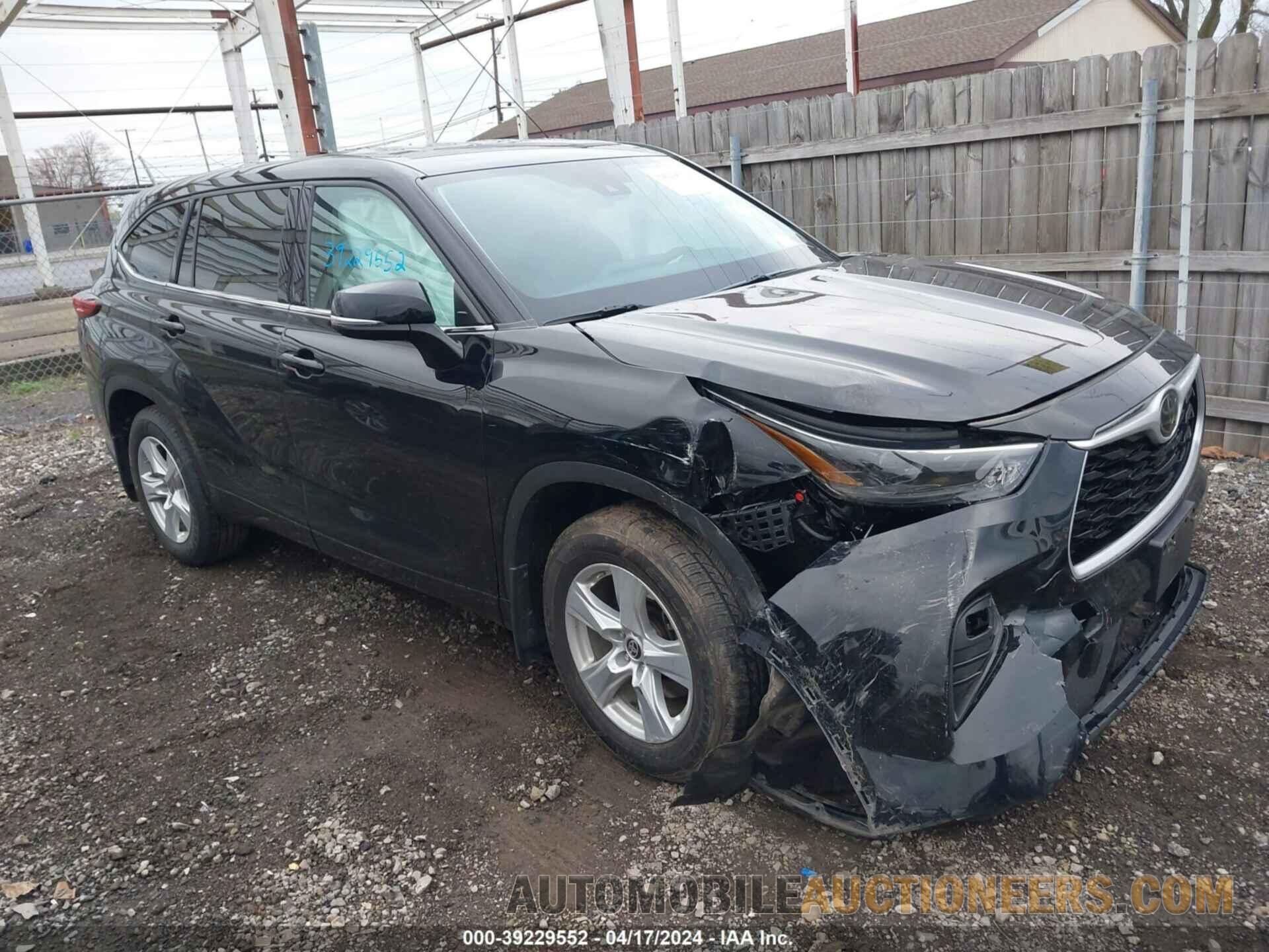 5TDBZRBH8MS062478 TOYOTA HIGHLANDER 2021