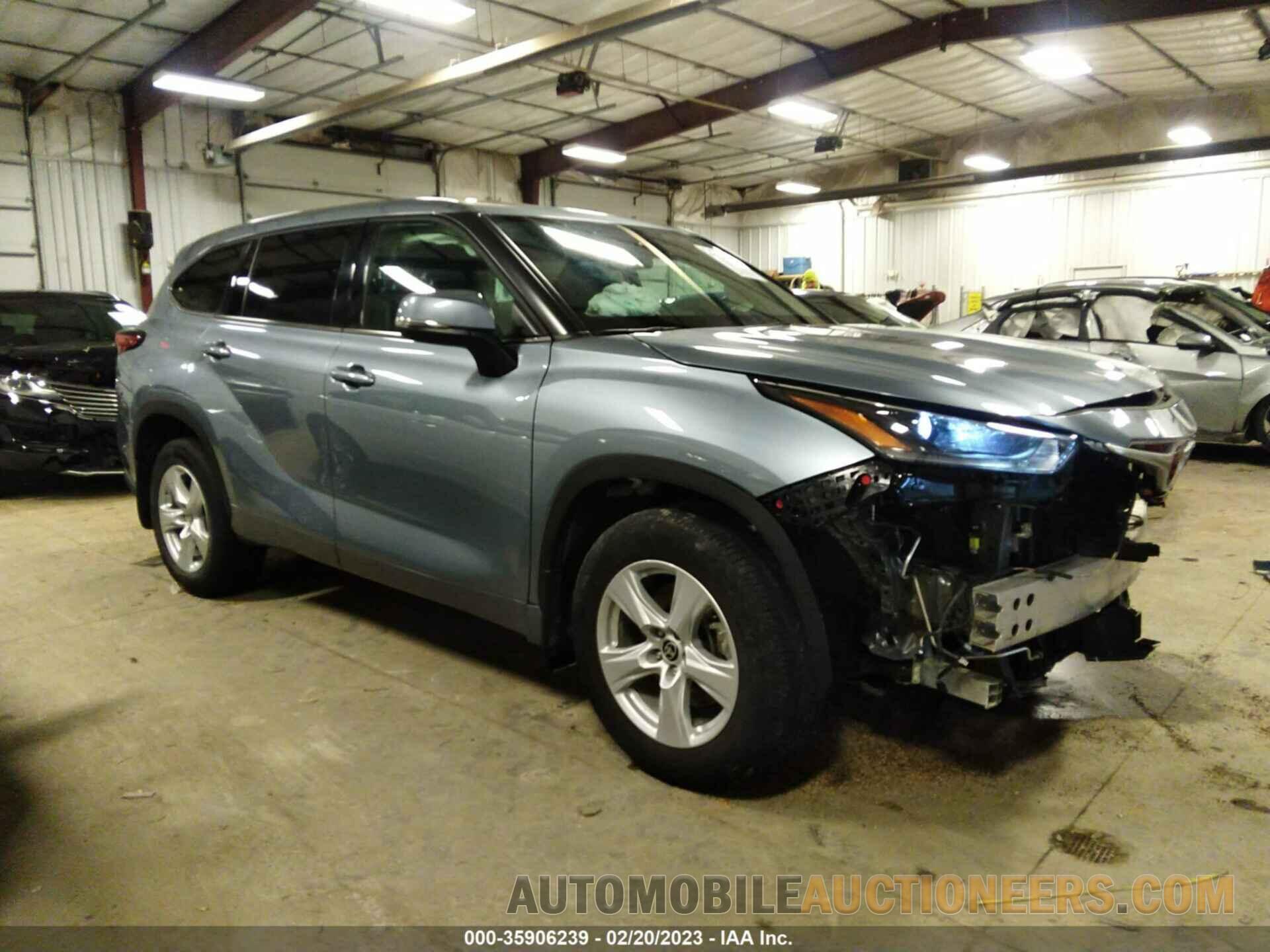 5TDBZRBH8MS086683 TOYOTA HIGHLANDER 2021