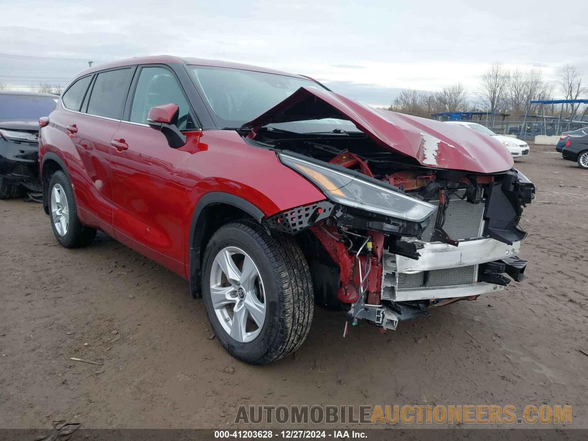 5TDBZRBH8MS111548 TOYOTA HIGHLANDER 2021