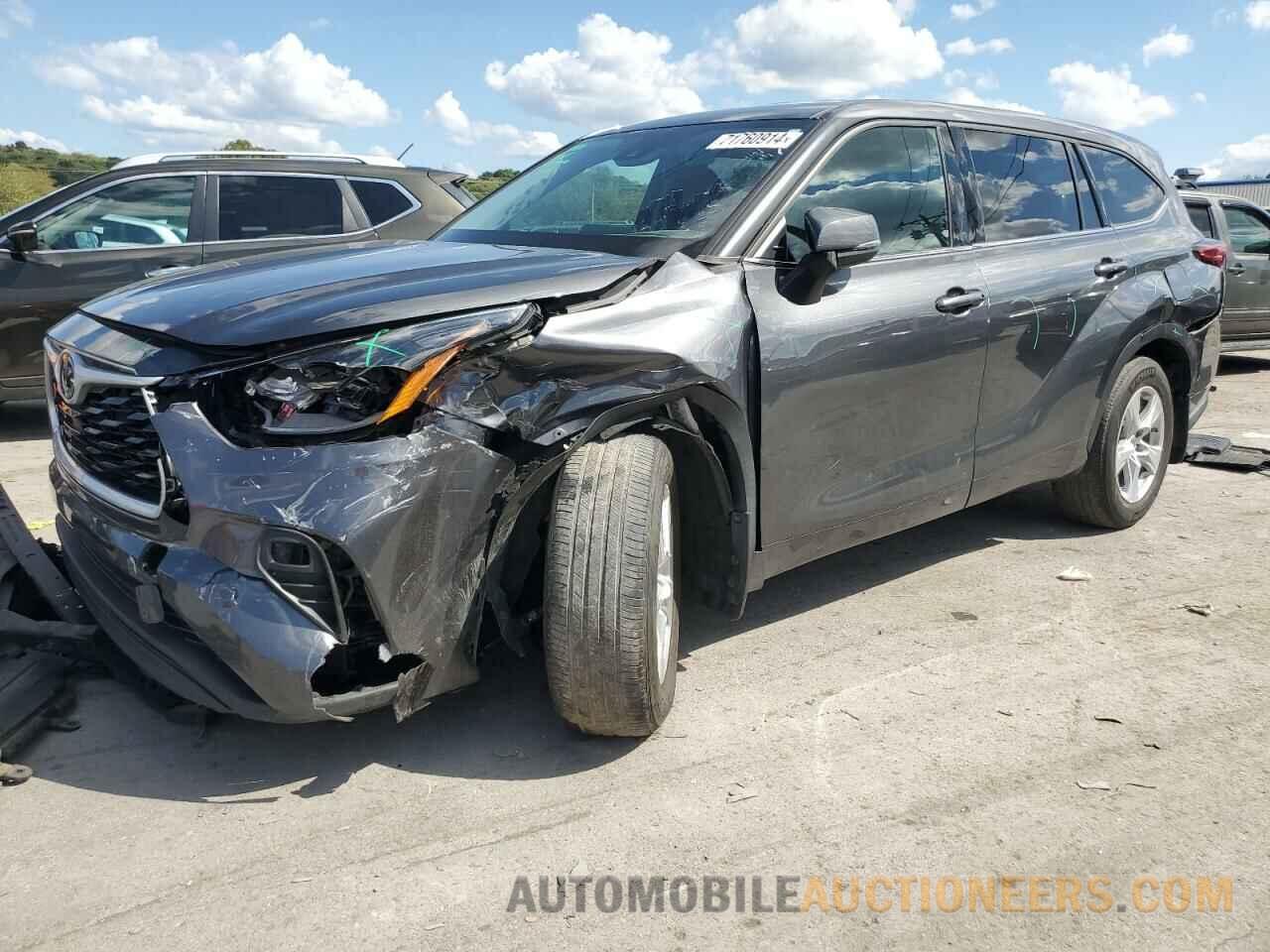 5TDBZRBH8MS525347 TOYOTA HIGHLANDER 2021