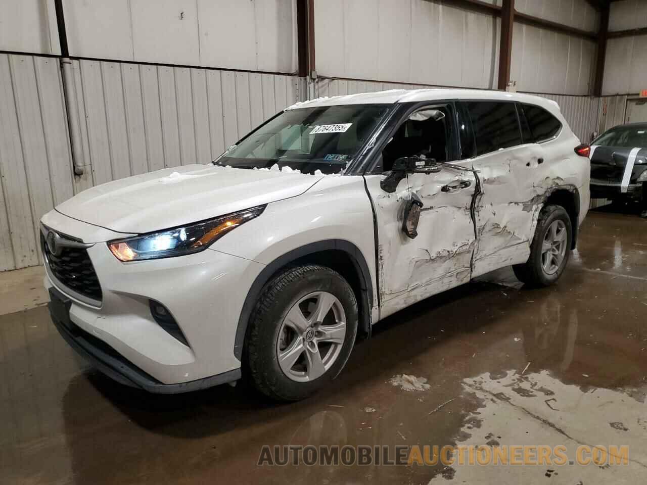 5TDBZRBH8MS527308 TOYOTA HIGHLANDER 2021