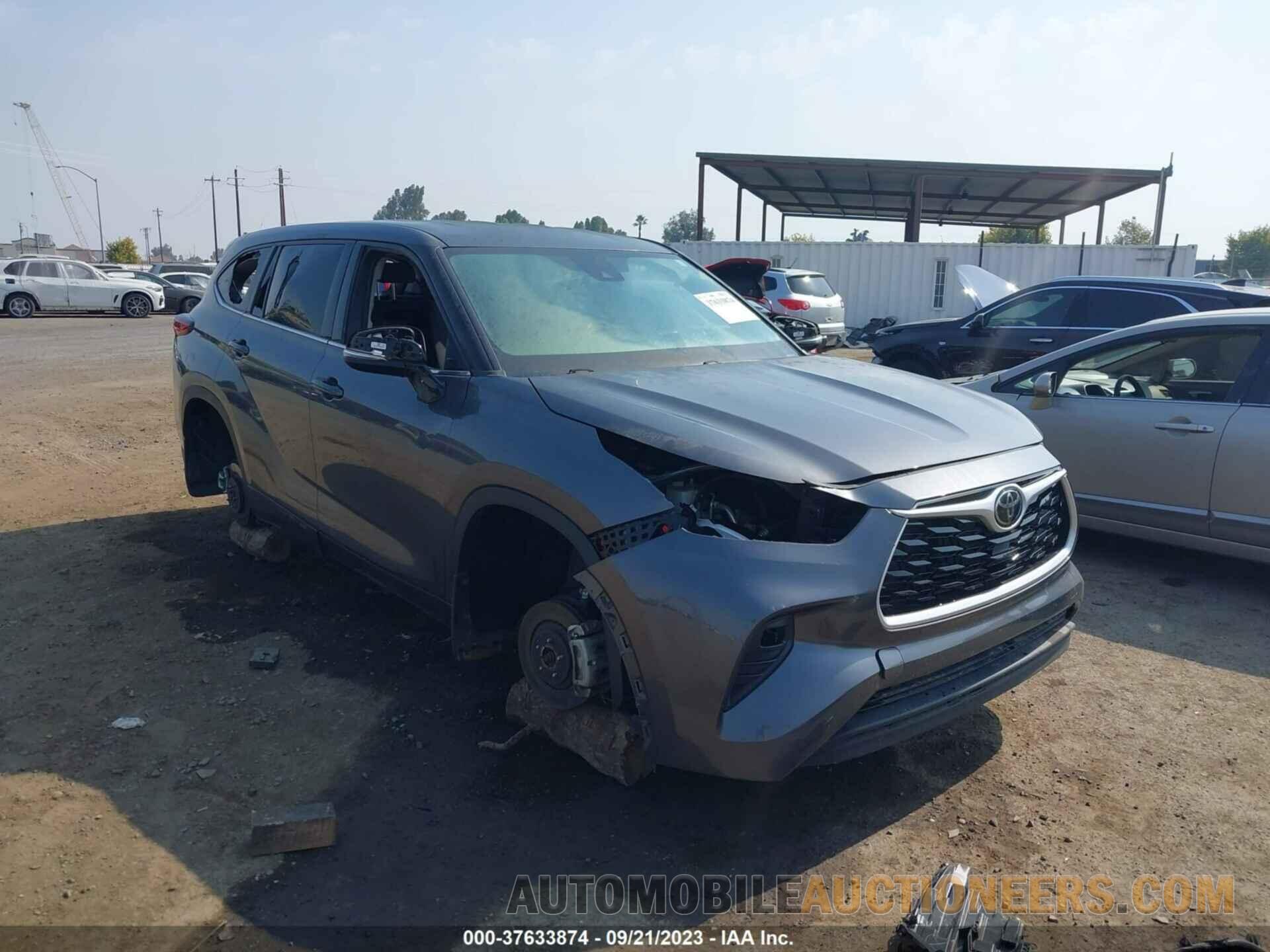 5TDBZRBH8MS544237 TOYOTA HIGHLANDER 2021