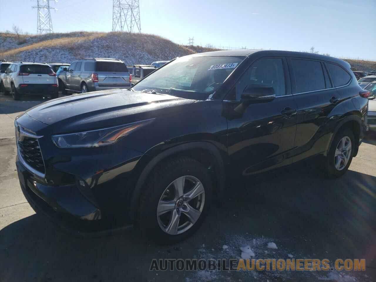 5TDBZRBH8MS551432 TOYOTA HIGHLANDER 2021