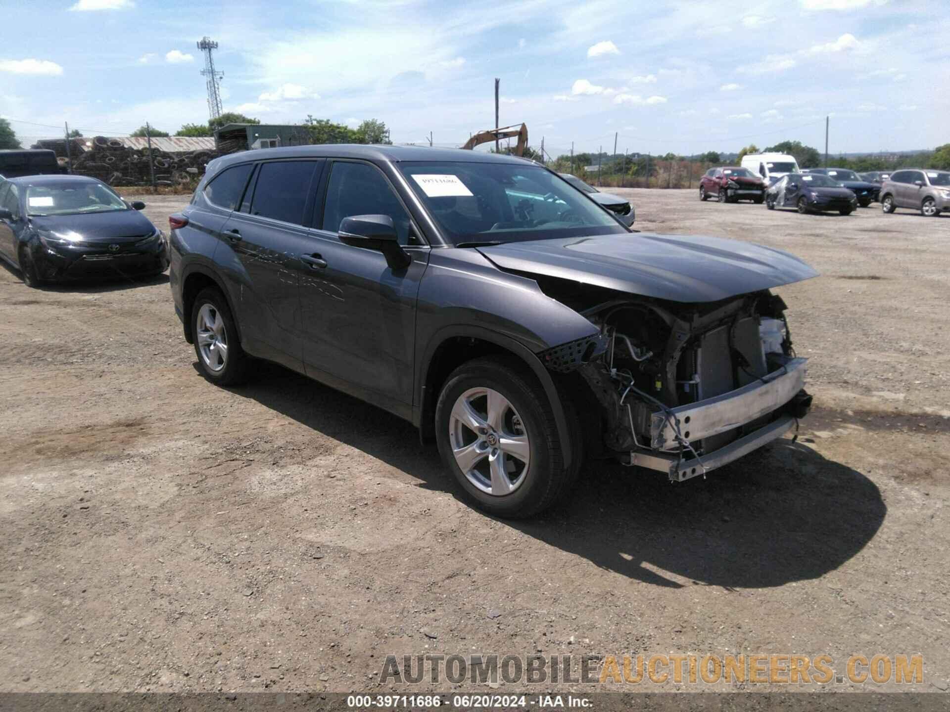 5TDBZRBH8NS568443 TOYOTA HIGHLANDER 2022