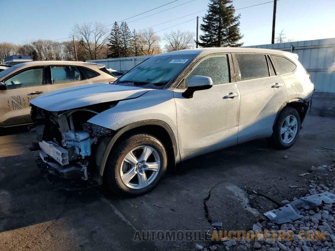 5TDBZRBH9MS123966 TOYOTA HIGHLANDER 2021