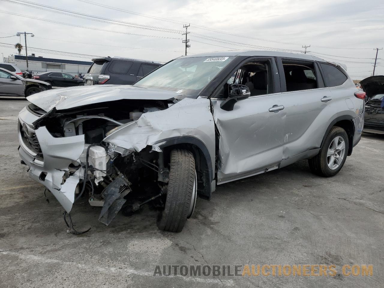 5TDBZRBH9MS545252 TOYOTA HIGHLANDER 2021