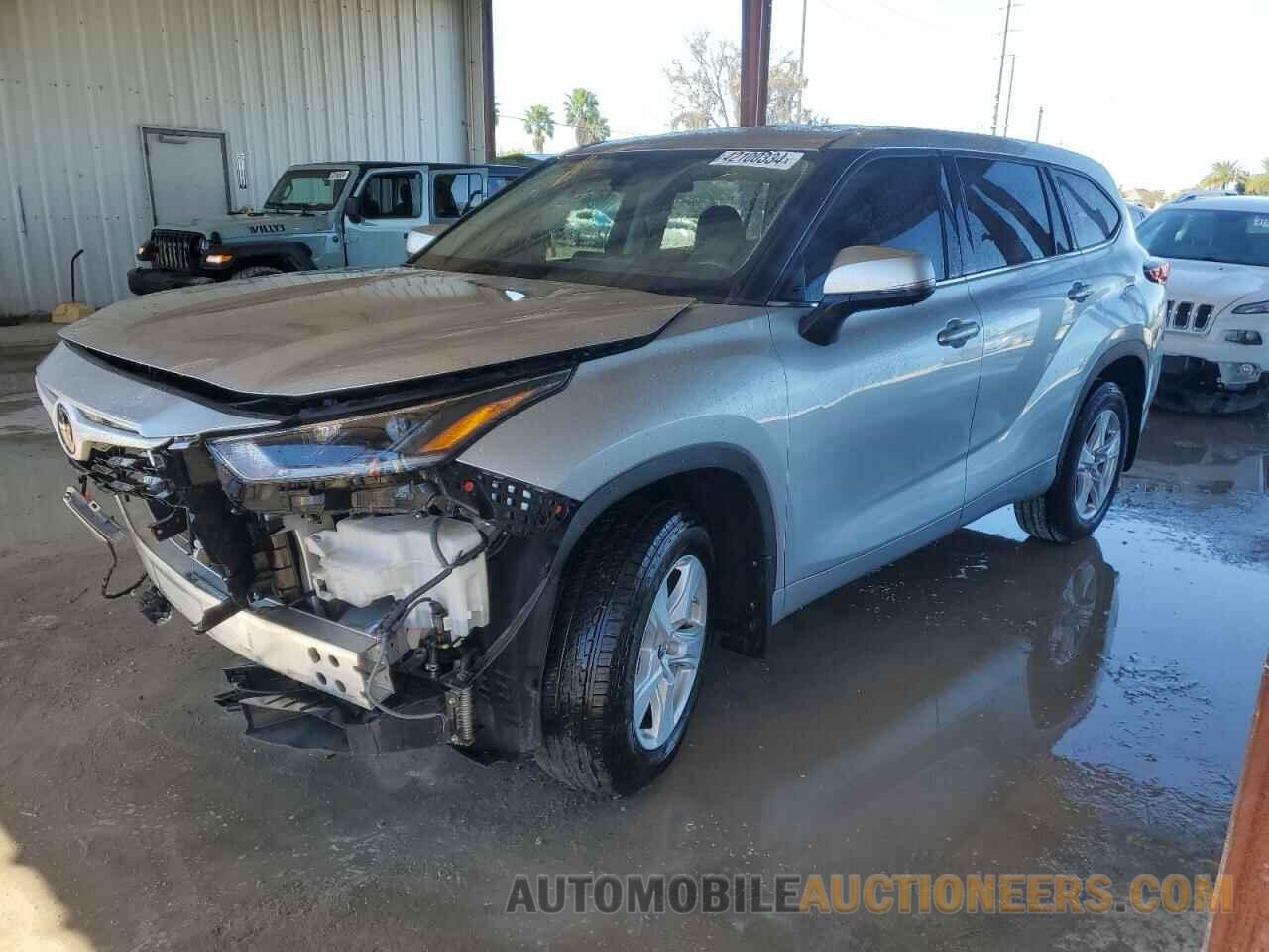 5TDBZRBH9MS545963 TOYOTA HIGHLANDER 2021