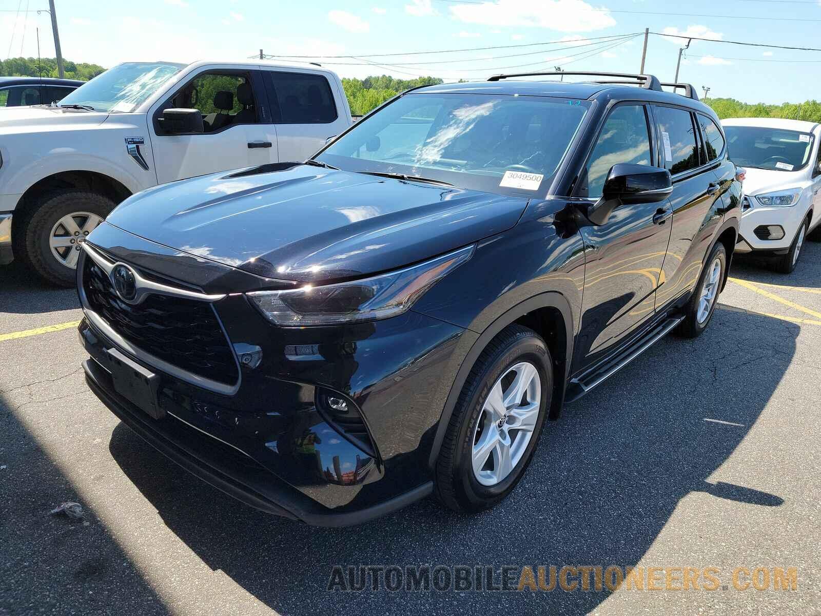 5TDBZRBHXMS532185 Toyota Highlander 2021