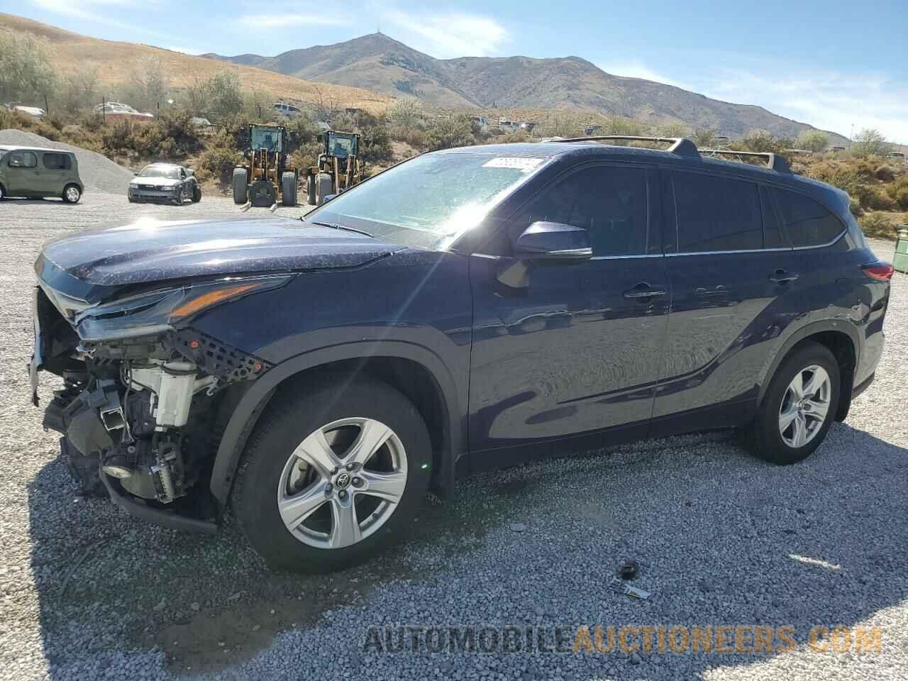 5TDBZRBHXMS551125 TOYOTA HIGHLANDER 2021