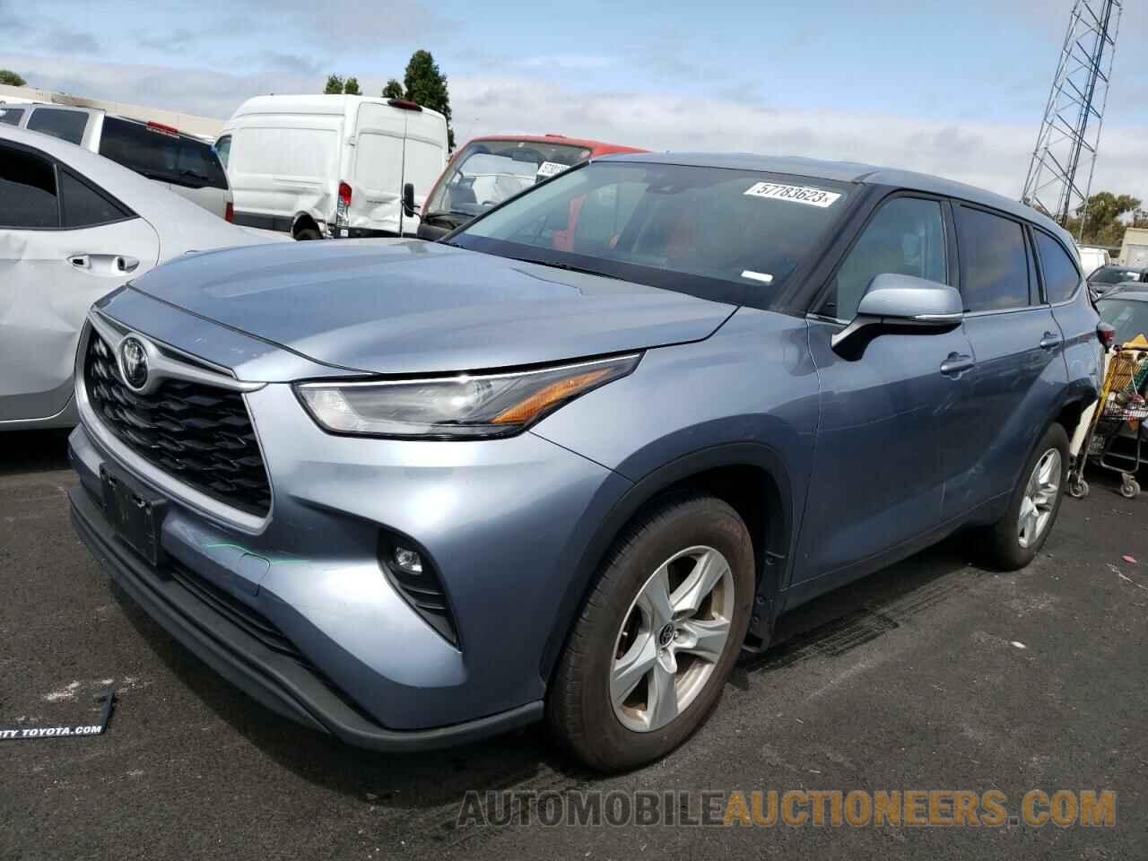 5TDBZRBHXNS192134 TOYOTA HIGHLANDER 2022