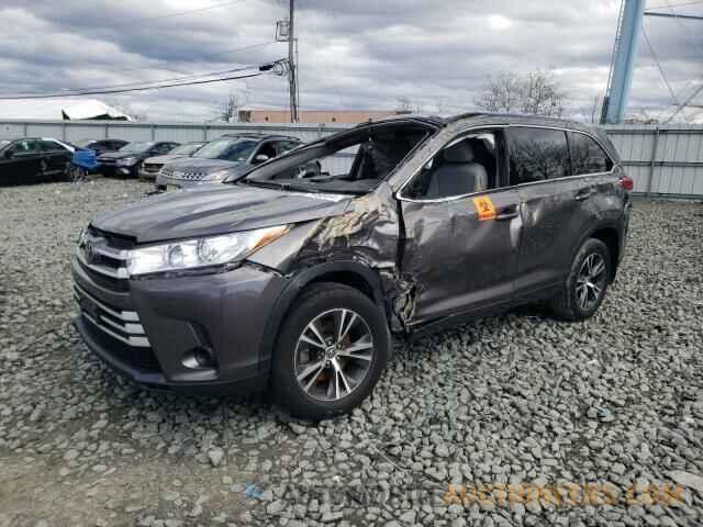 5TDBZRFH0HS383303 TOYOTA HIGHLANDER 2017