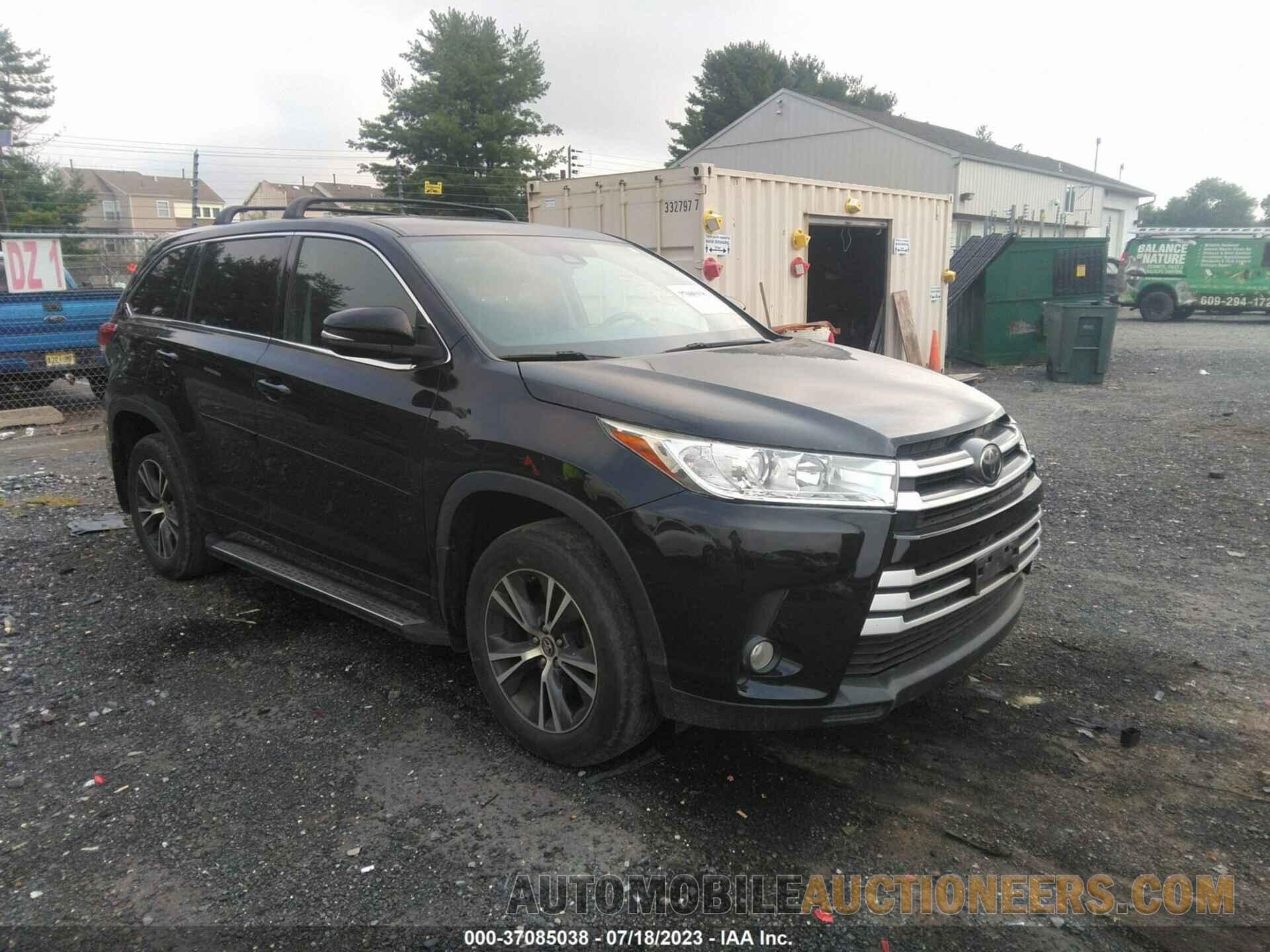 5TDBZRFH0HS385553 TOYOTA HIGHLANDER 2017