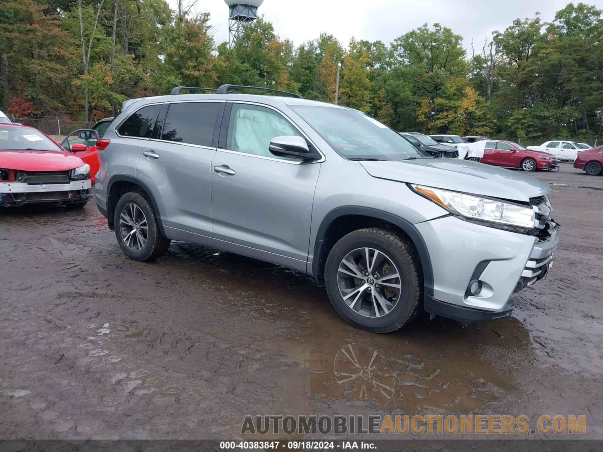 5TDBZRFH0HS418065 TOYOTA HIGHLANDER 2017