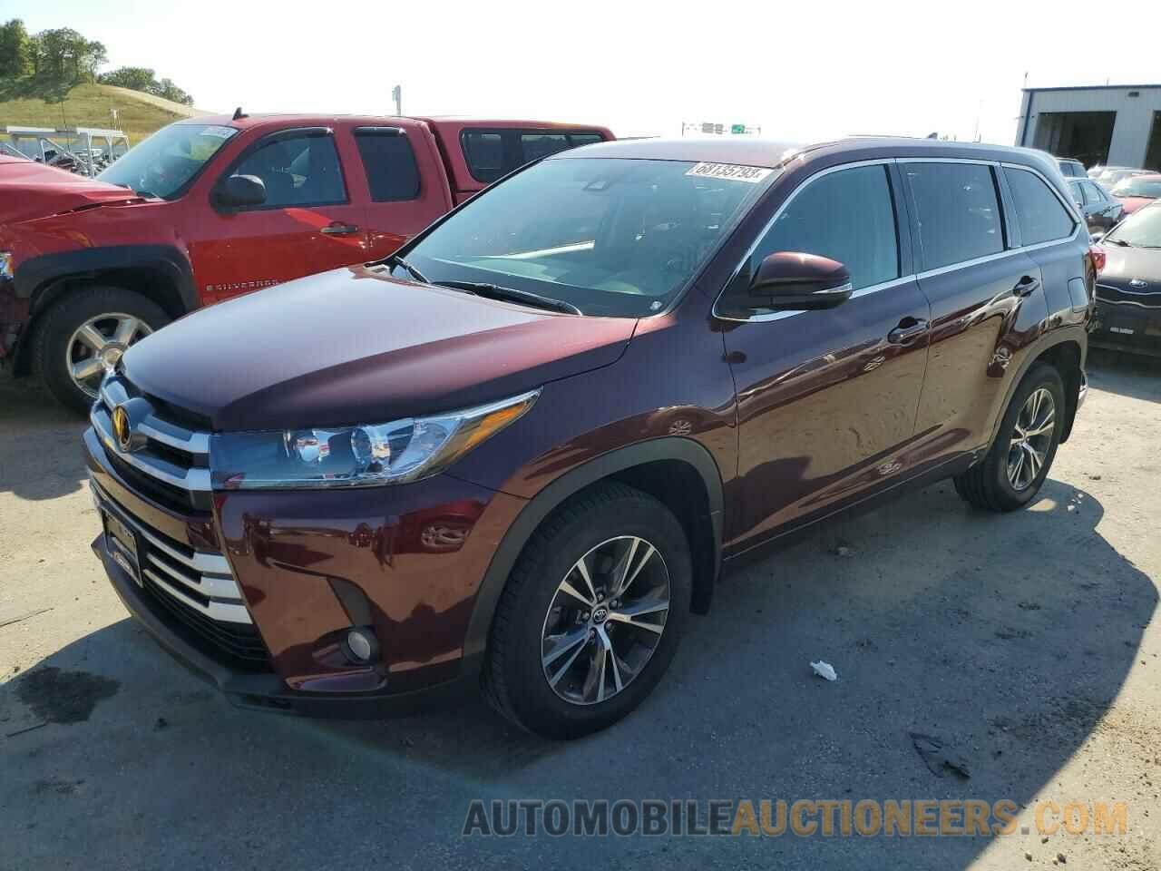 5TDBZRFH0HS473986 TOYOTA HIGHLANDER 2017