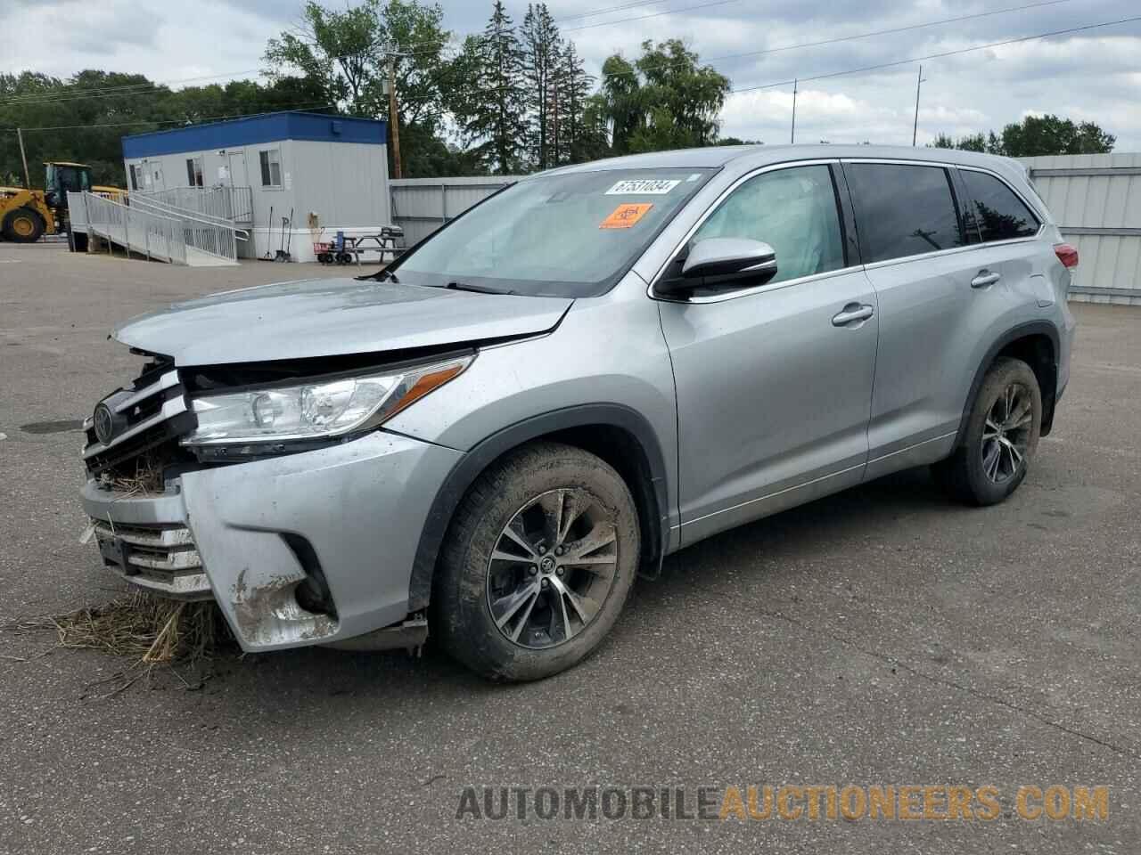 5TDBZRFH0HS482347 TOYOTA HIGHLANDER 2017