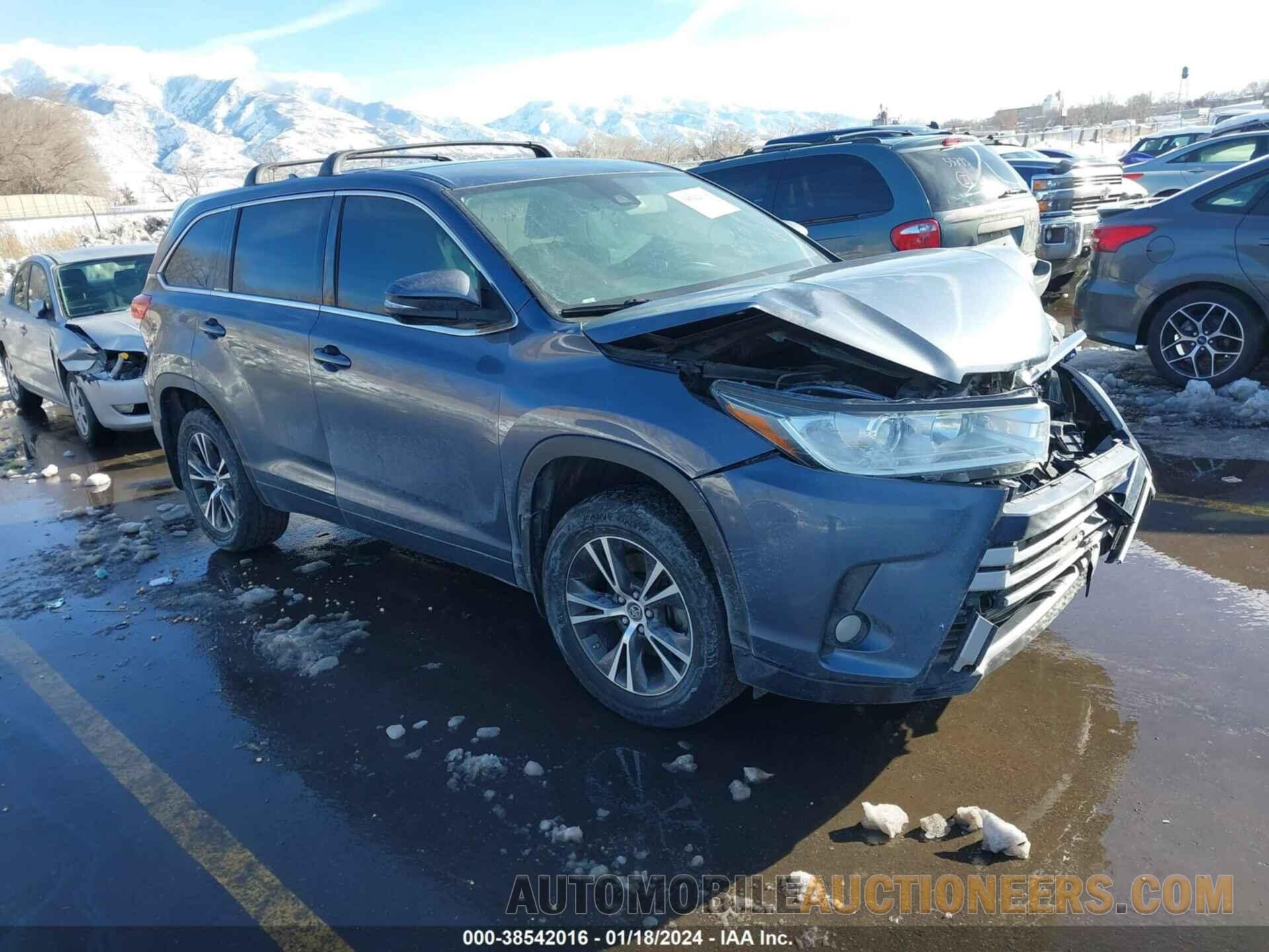 5TDBZRFH0JS850466 TOYOTA HIGHLANDER 2018