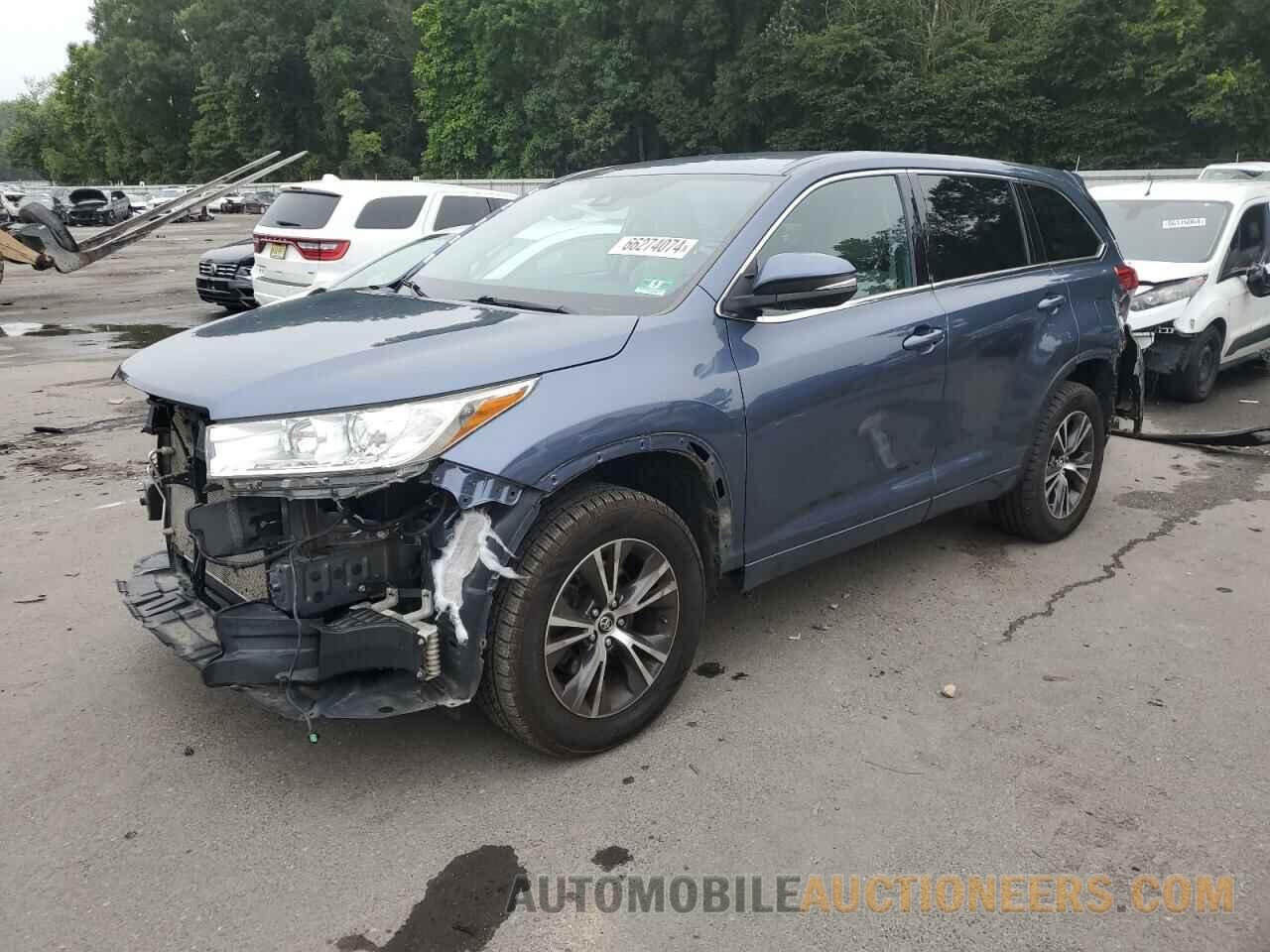 5TDBZRFH0JS908818 TOYOTA HIGHLANDER 2018